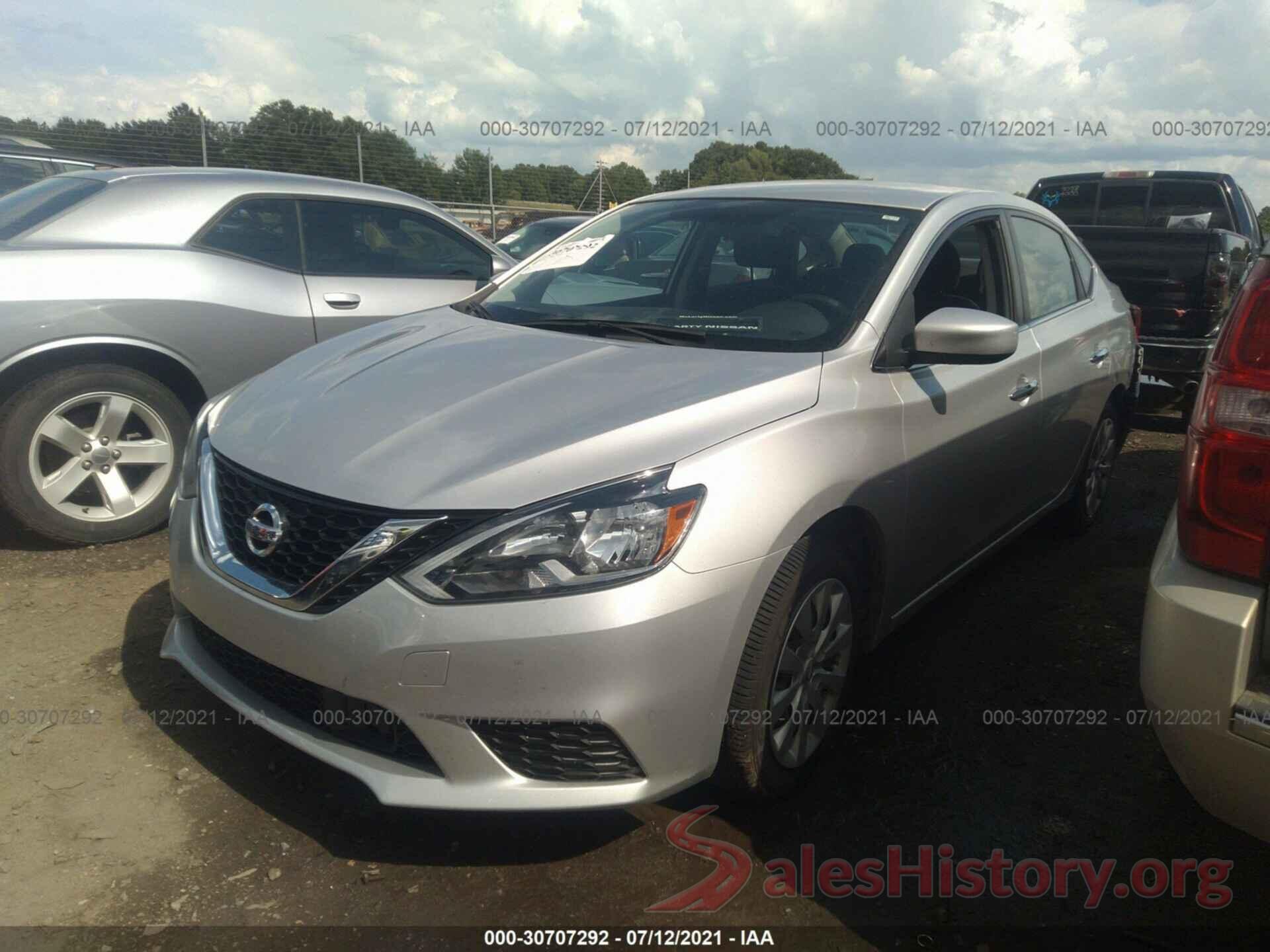 3N1AB7AP2KY209254 2019 NISSAN SENTRA