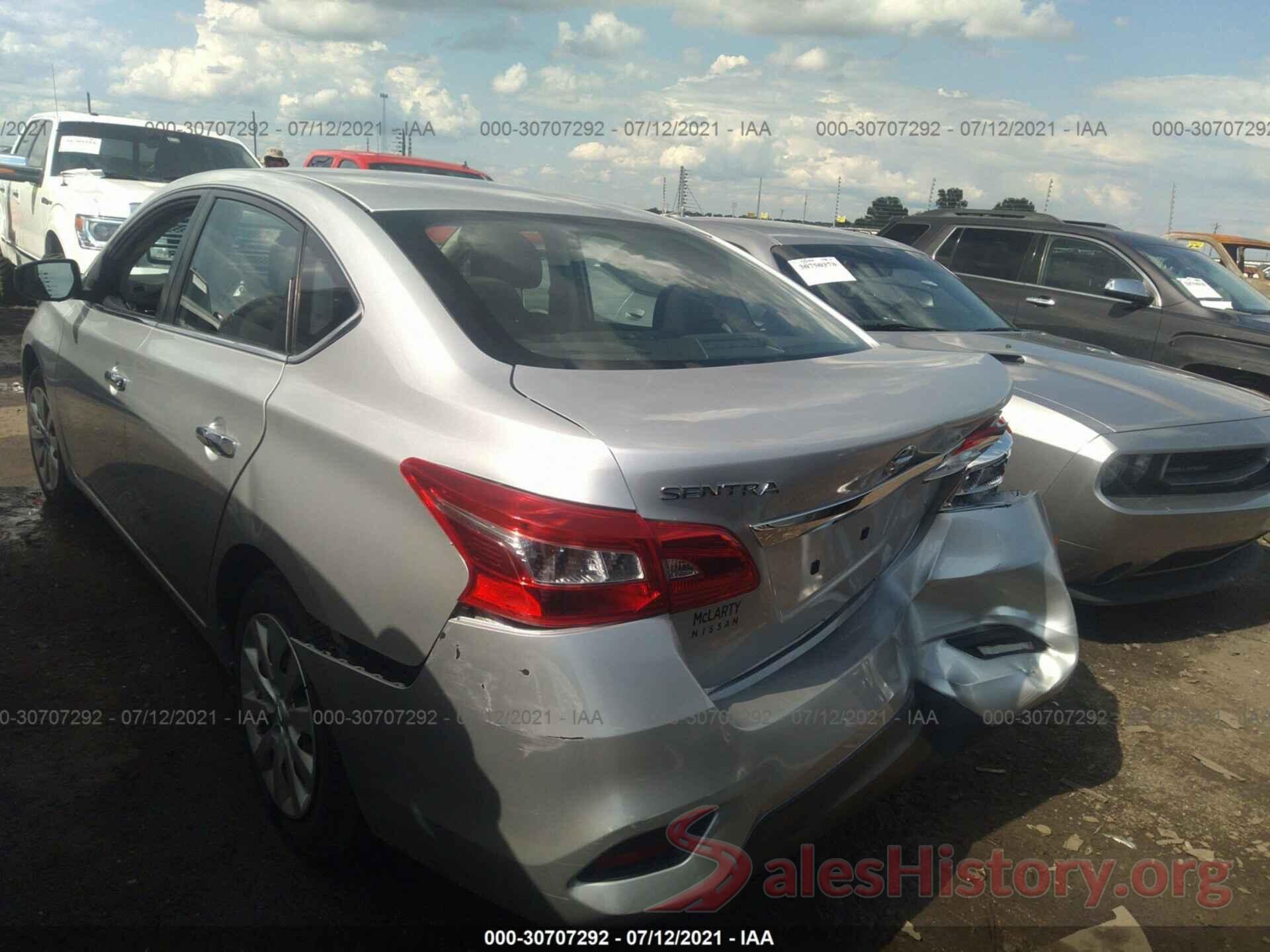 3N1AB7AP2KY209254 2019 NISSAN SENTRA