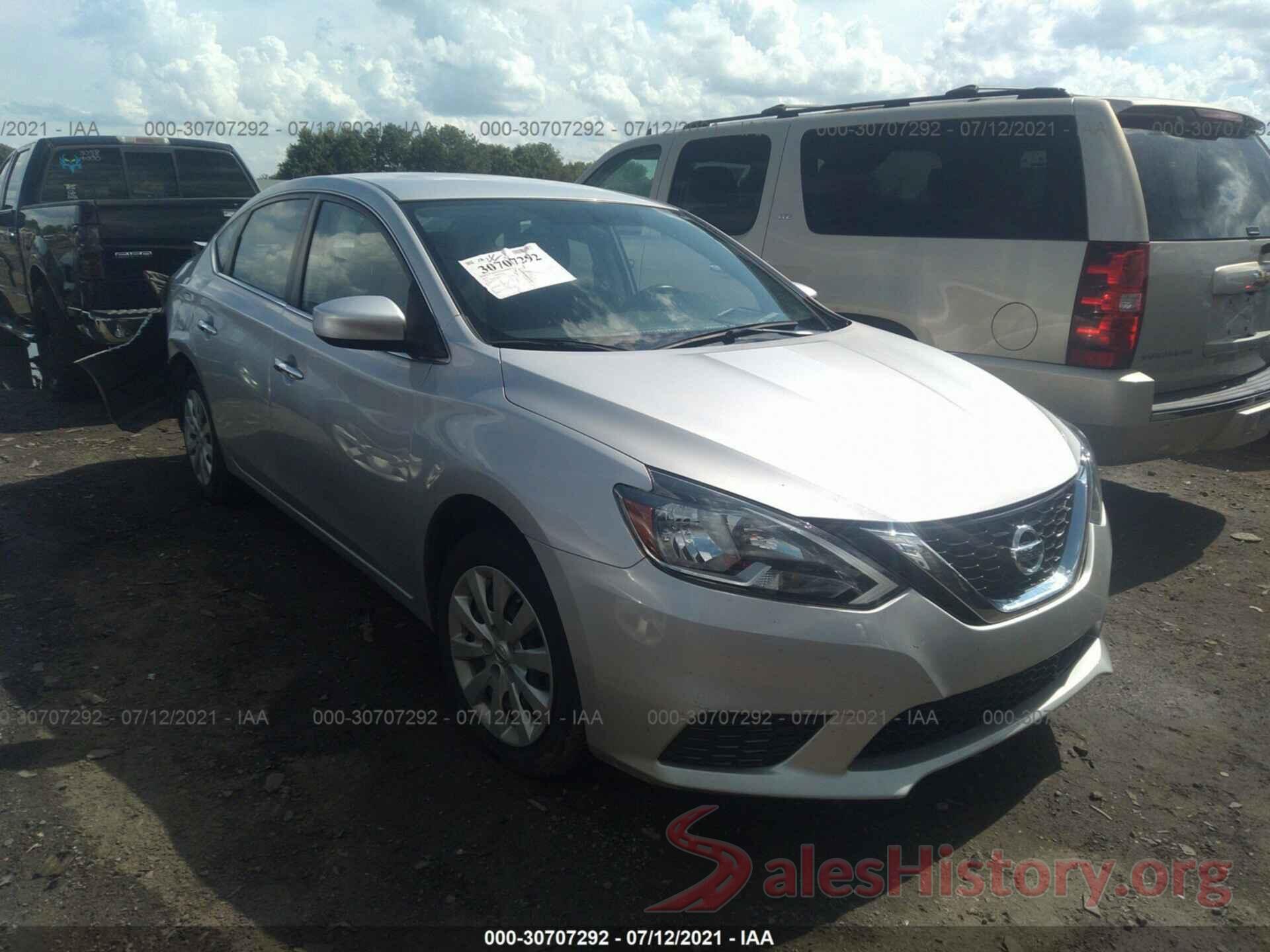 3N1AB7AP2KY209254 2019 NISSAN SENTRA