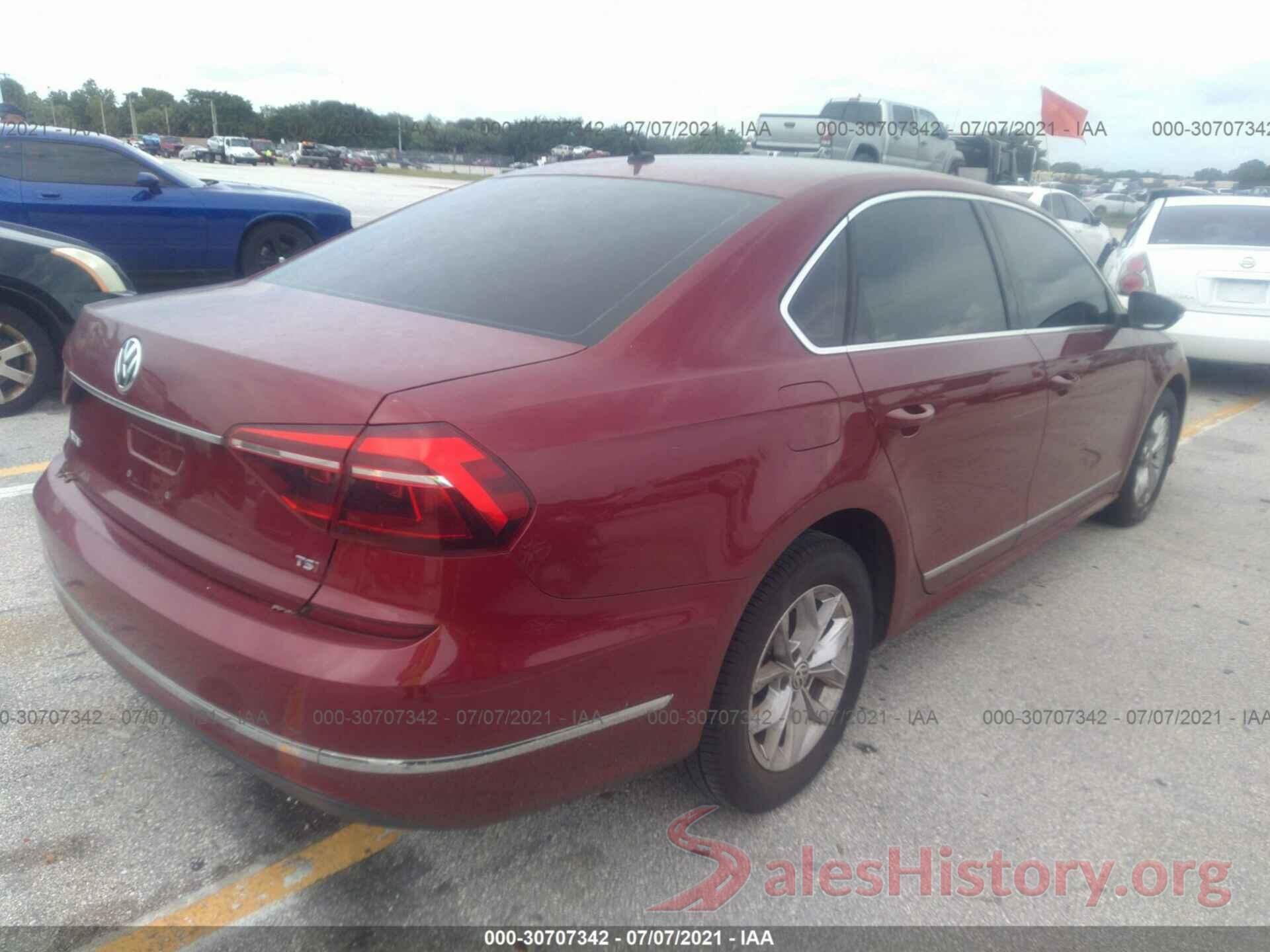 1VWAT7A3XHC006263 2017 VOLKSWAGEN PASSAT