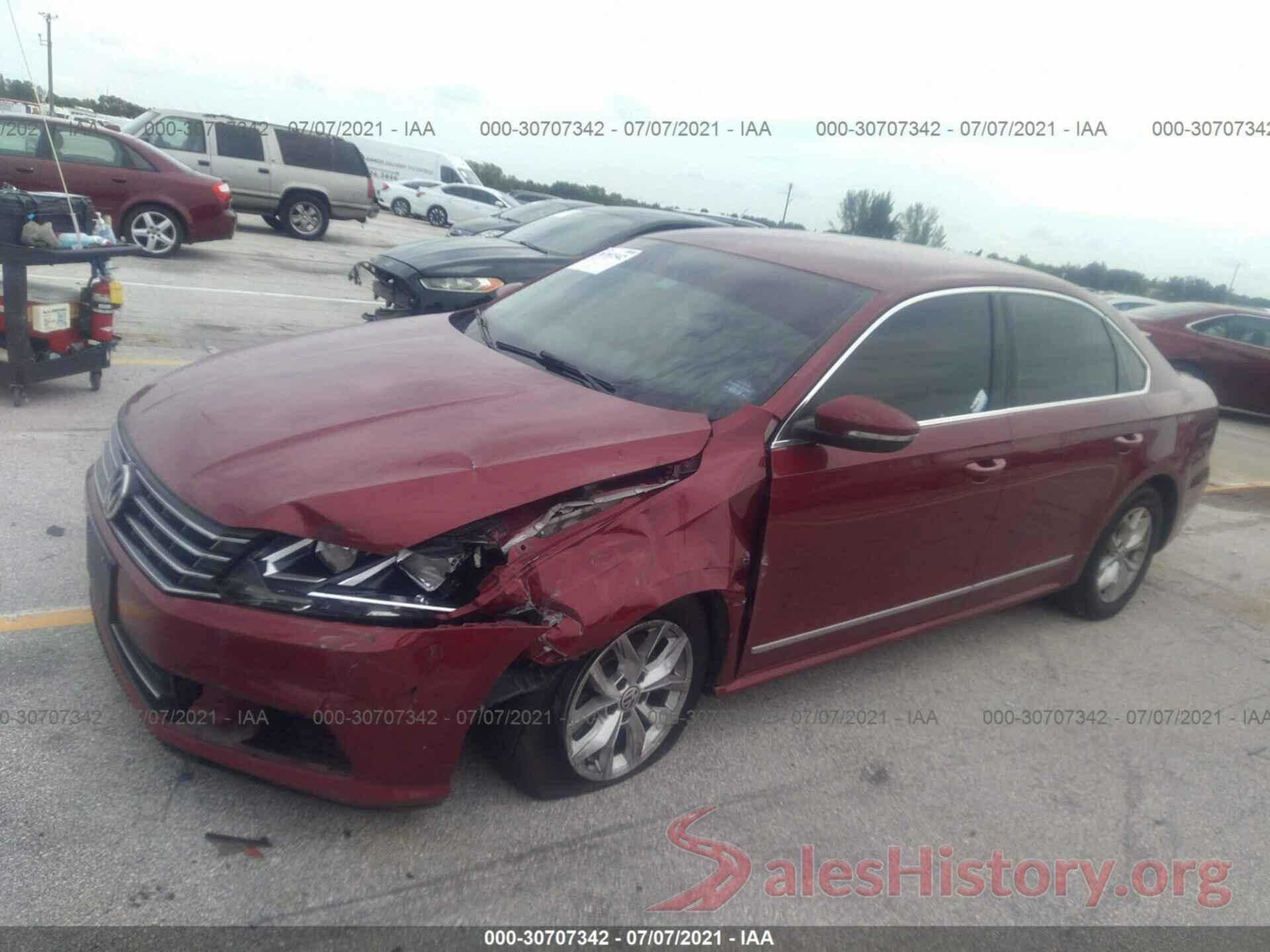 1VWAT7A3XHC006263 2017 VOLKSWAGEN PASSAT