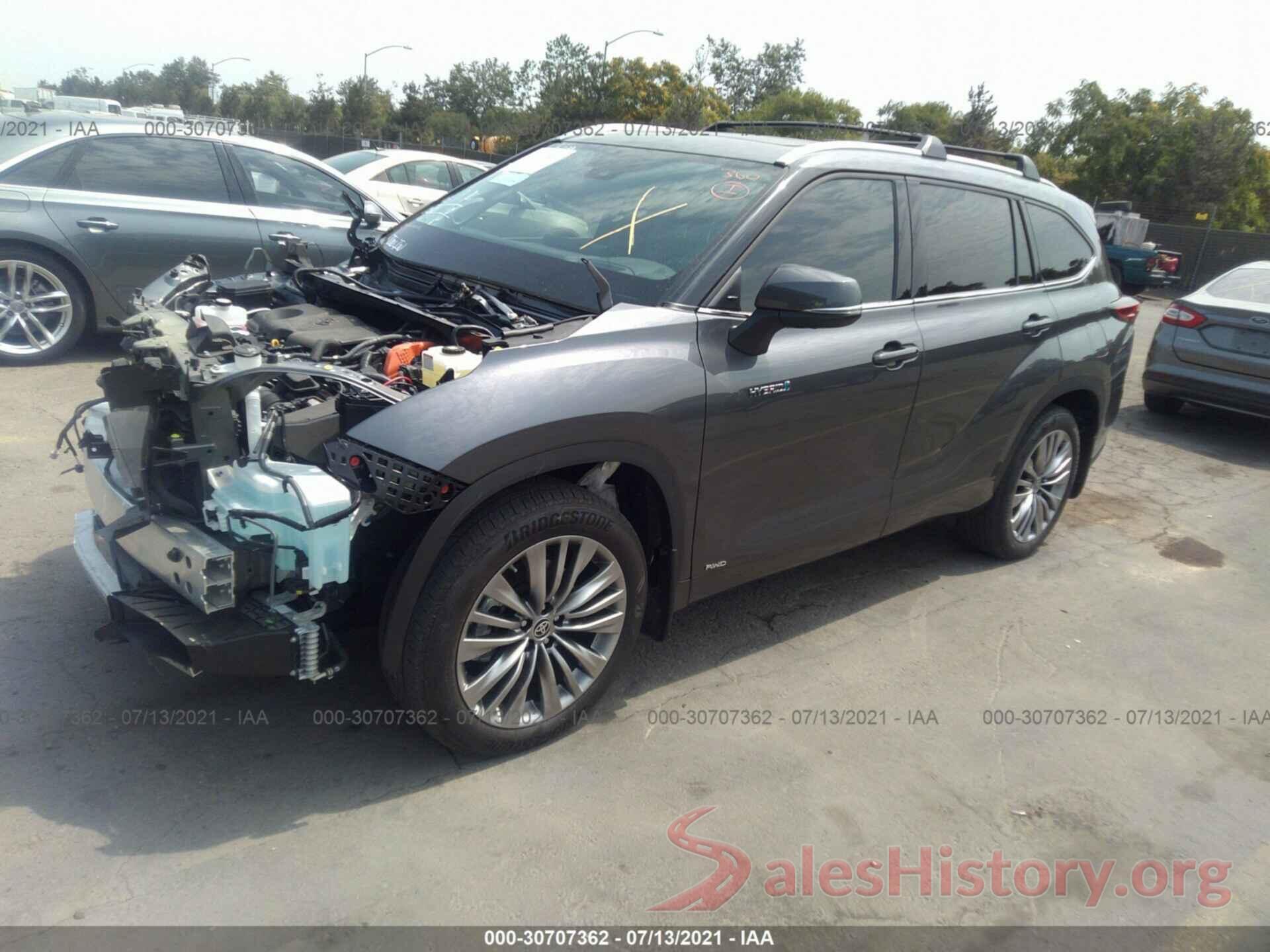 5TDEBRCH4MS029896 2021 TOYOTA HIGHLANDER