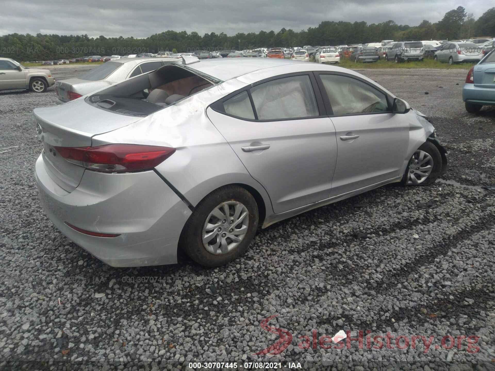 5NPD74LF2HH184652 2017 HYUNDAI ELANTRA