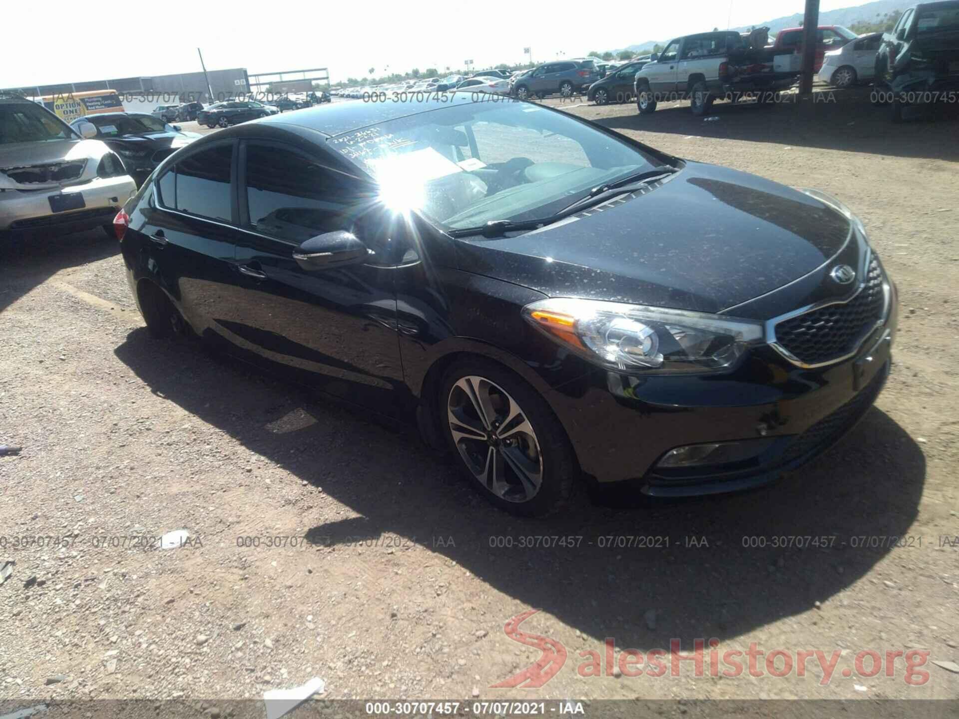 KNAFX4A84G5523467 2016 KIA FORTE