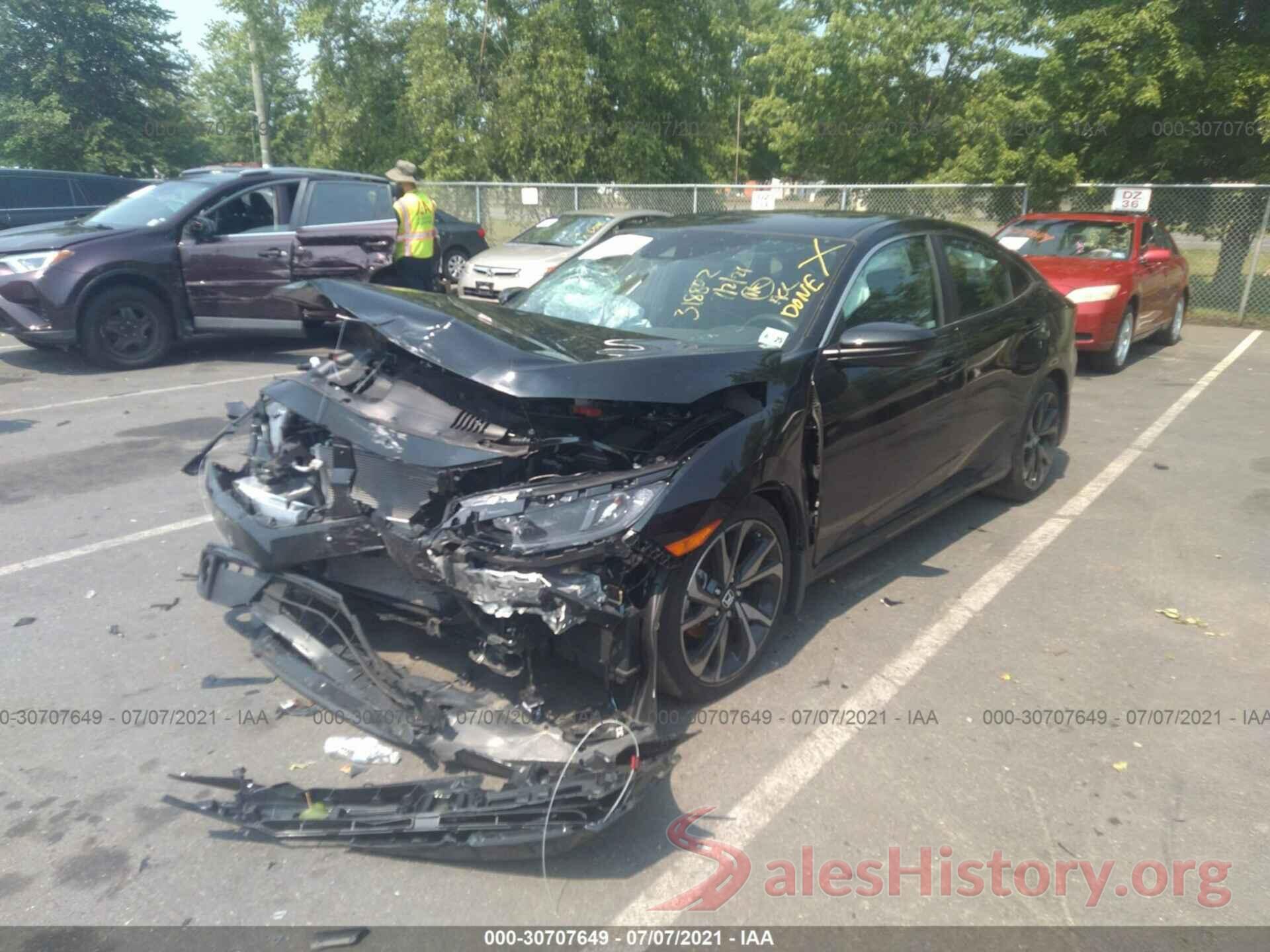 2HGFC2F81LH549587 2020 HONDA CIVIC SEDAN