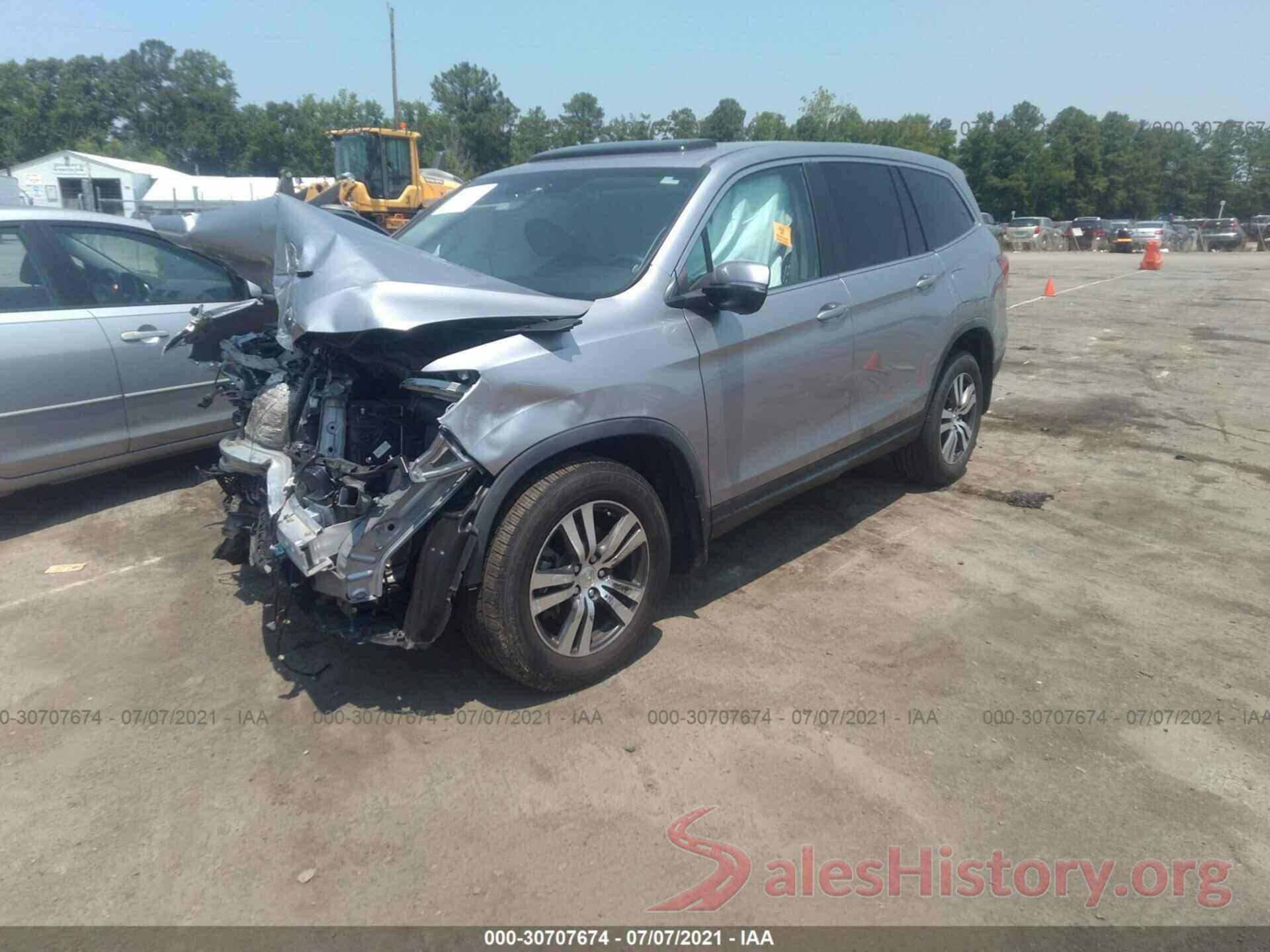 5FNYF5H83GB030193 2016 HONDA PILOT