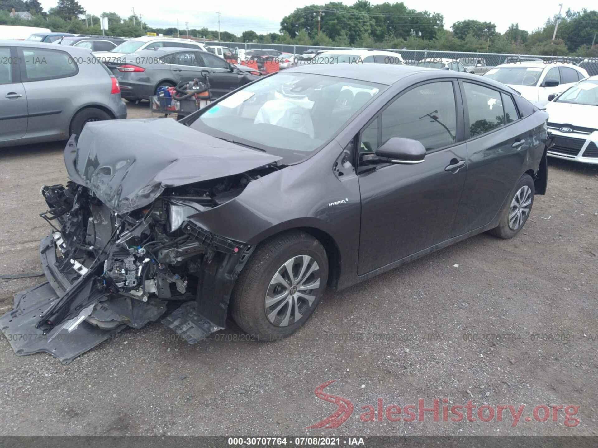 JTDL9RFU9K3008794 2019 TOYOTA PRIUS