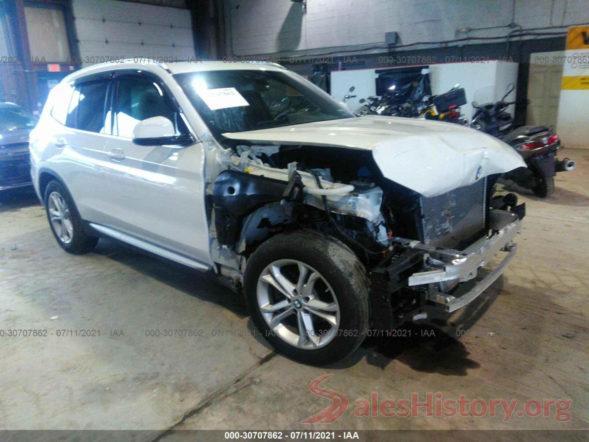 5UXTY5C0XL9C51463 2020 BMW X3