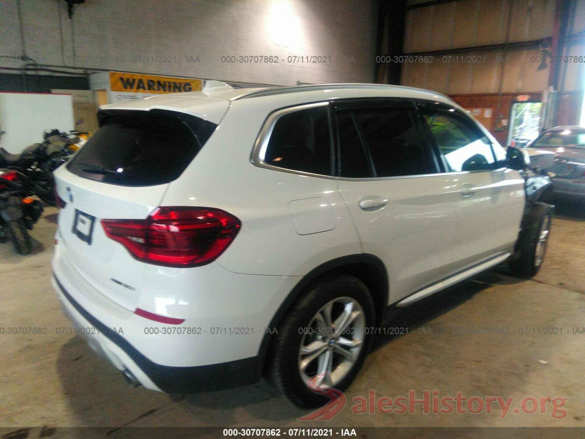 5UXTY5C0XL9C51463 2020 BMW X3