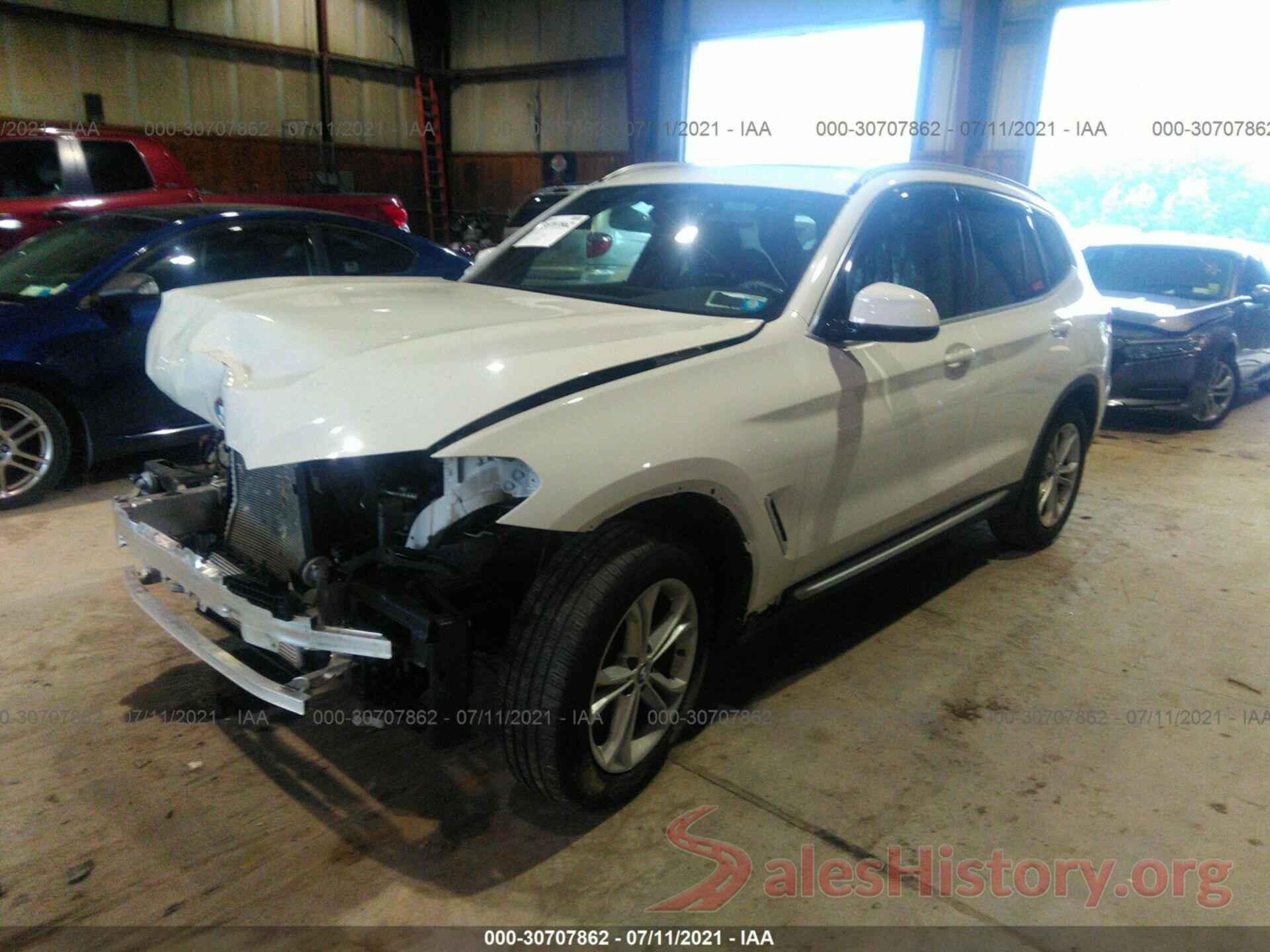 5UXTY5C0XL9C51463 2020 BMW X3