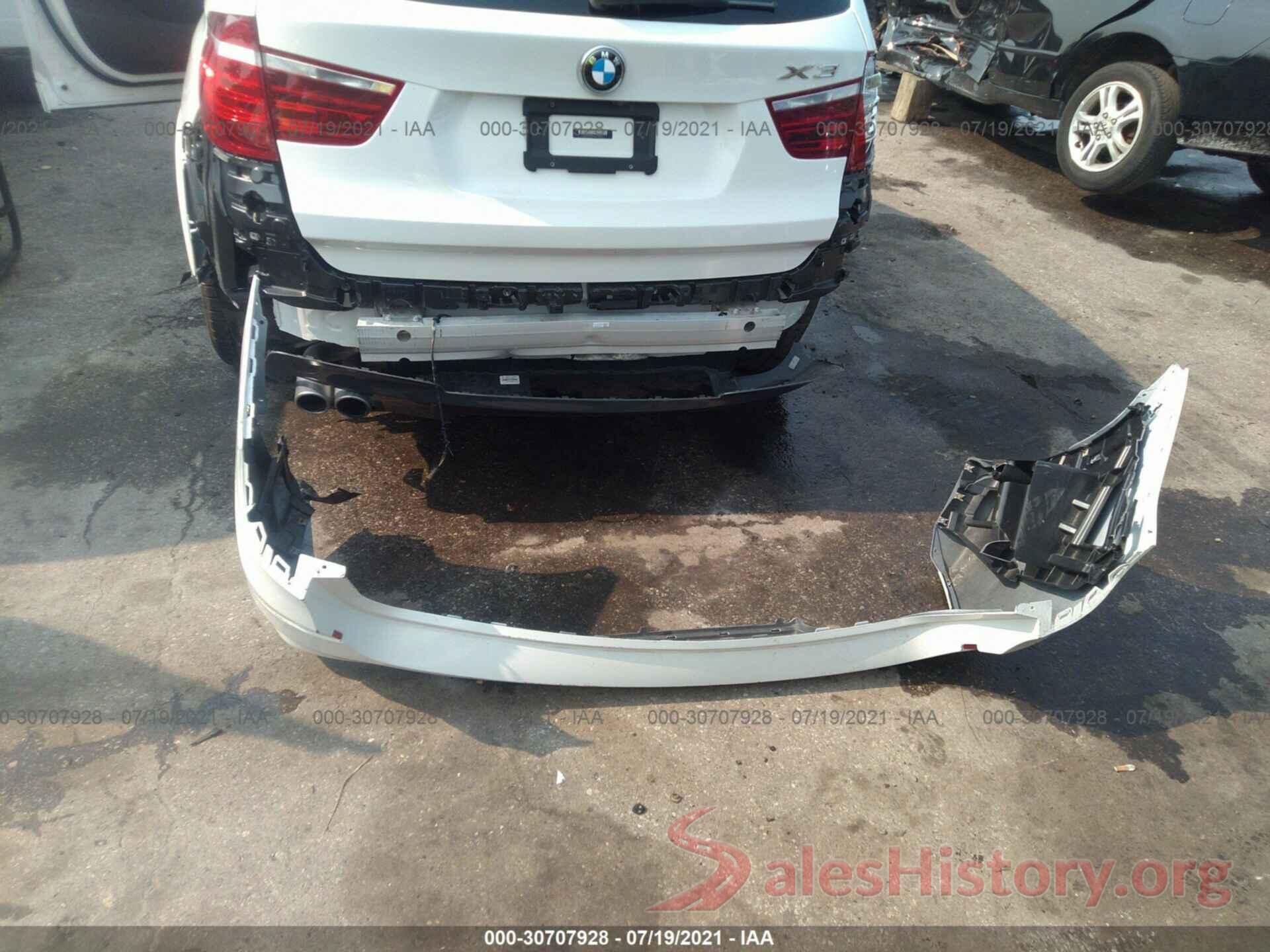 5UXWX9C34H0T25177 2017 BMW X3