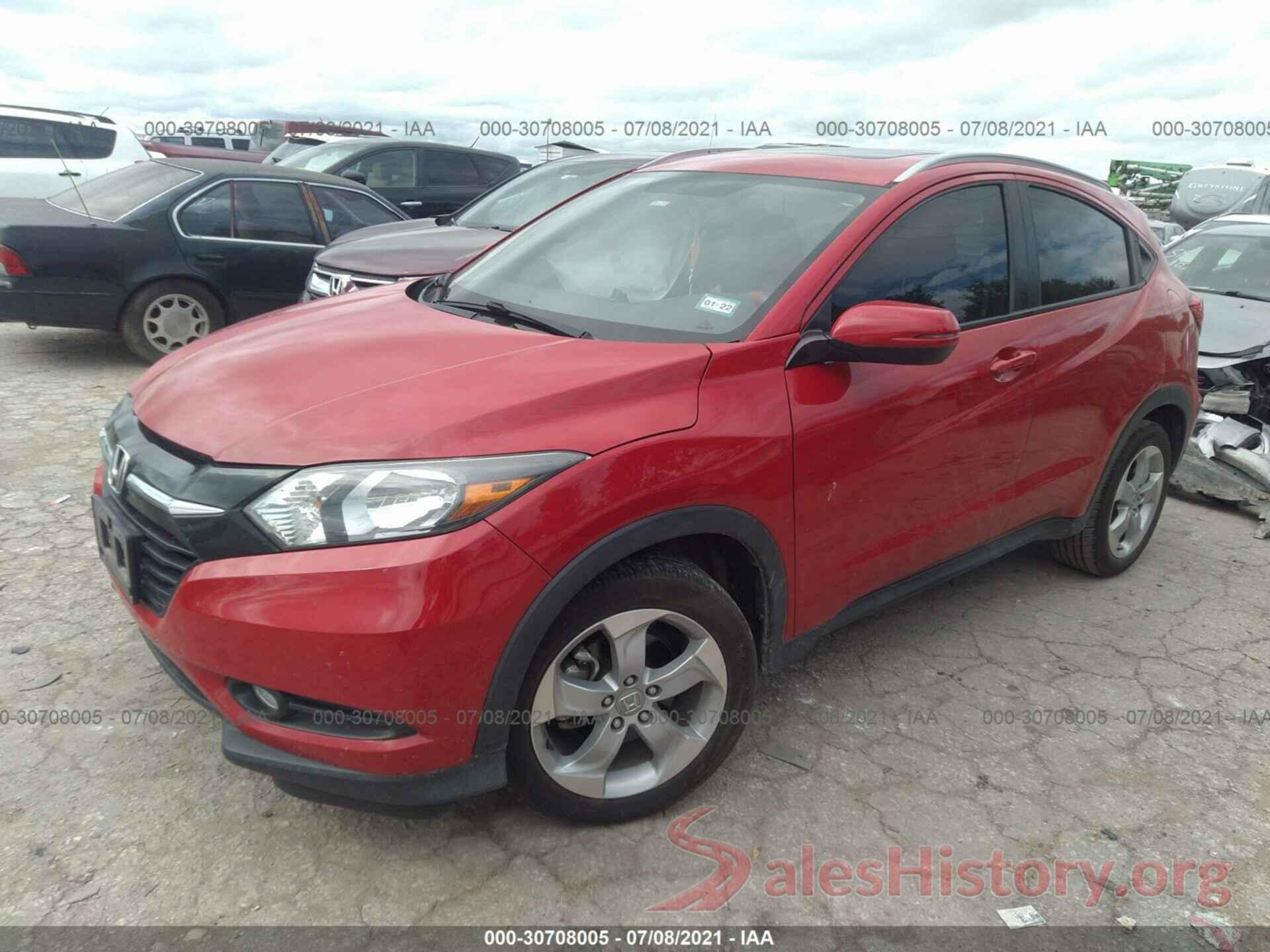 3CZRU5H73GM704480 2016 HONDA HR-V