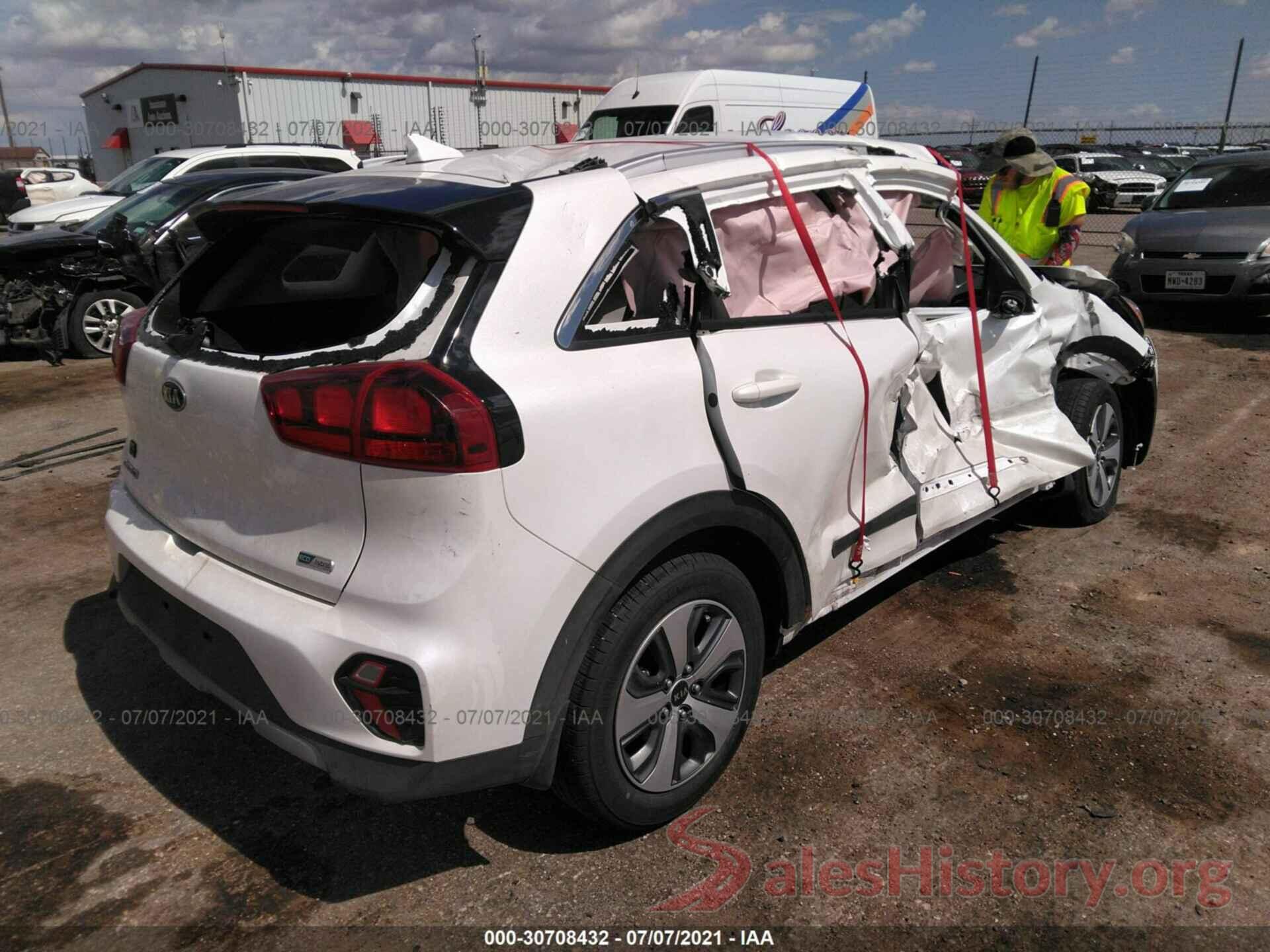 KNDCB3LC4L5370244 2020 KIA NIRO