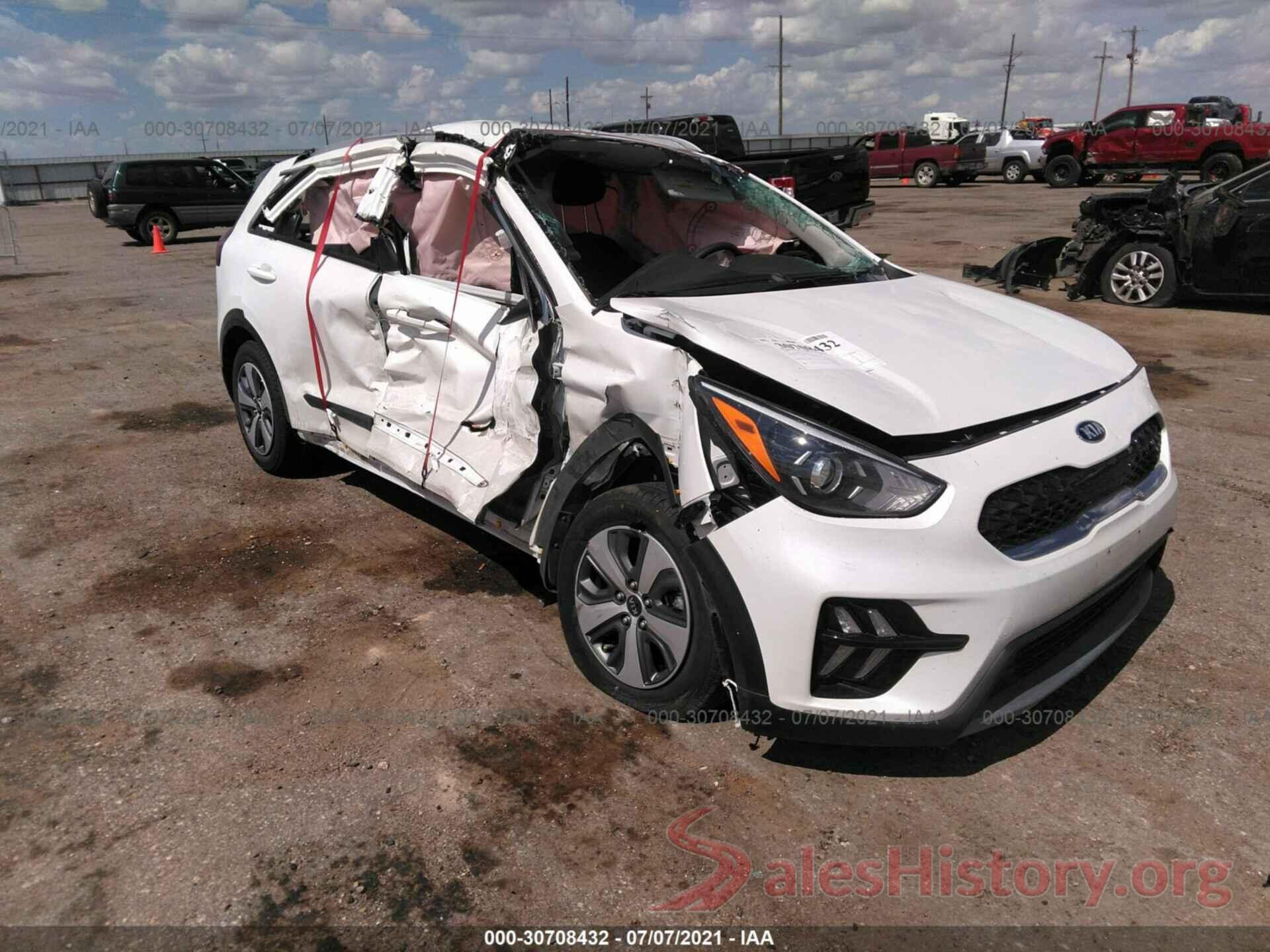 KNDCB3LC4L5370244 2020 KIA NIRO