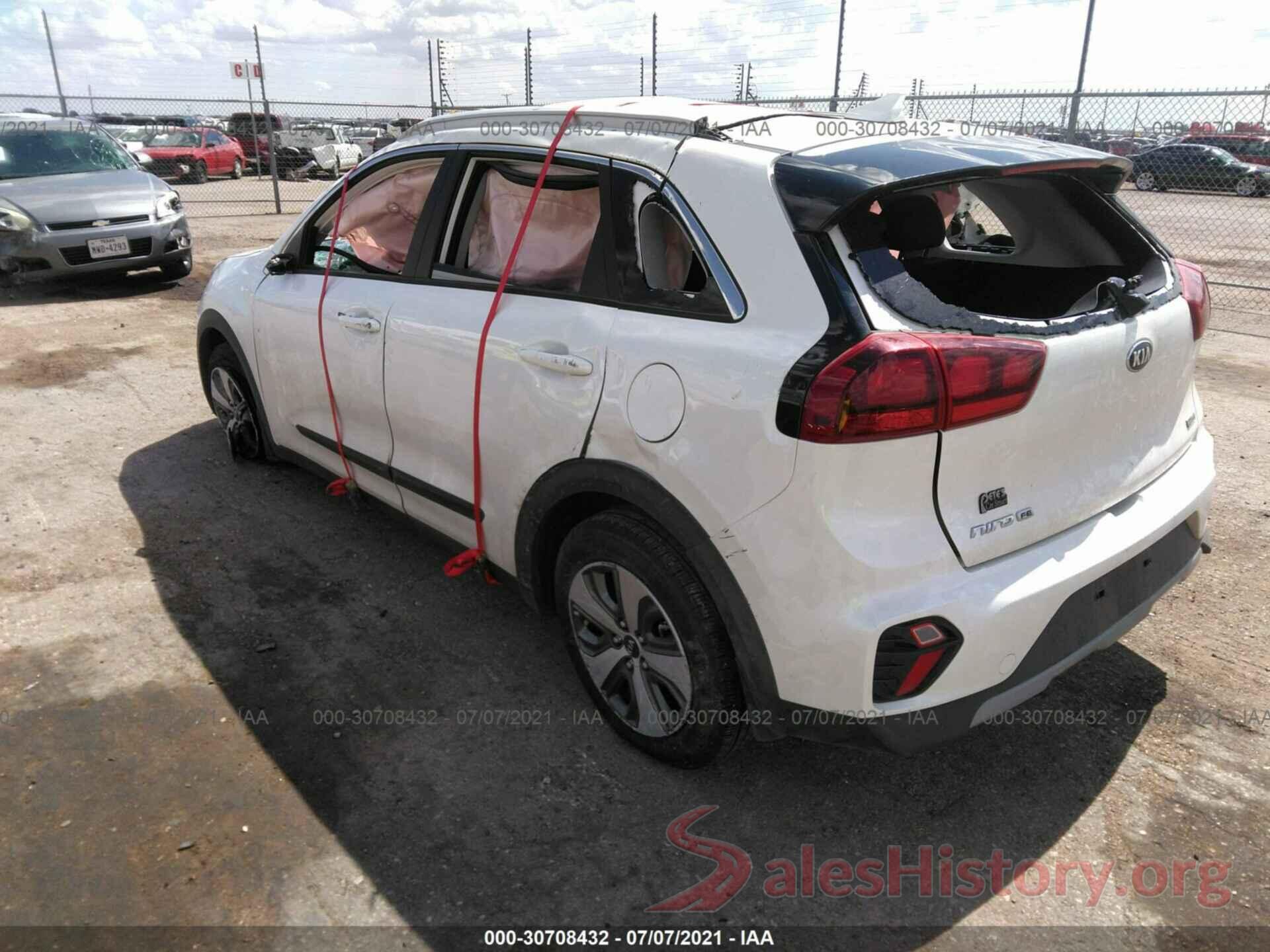 KNDCB3LC4L5370244 2020 KIA NIRO