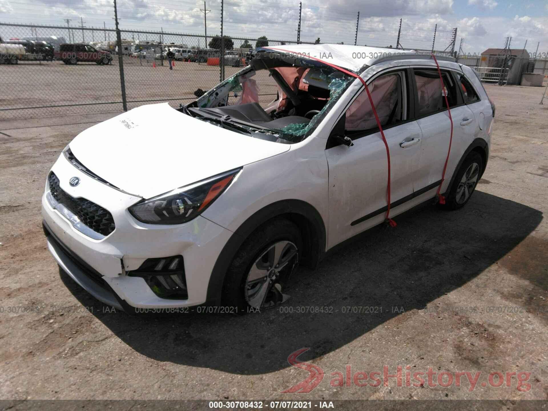 KNDCB3LC4L5370244 2020 KIA NIRO