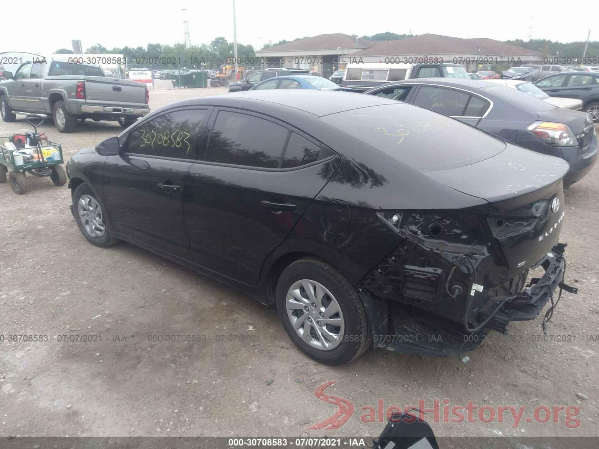 5NPD74LF3LH537182 2020 HYUNDAI ELANTRA