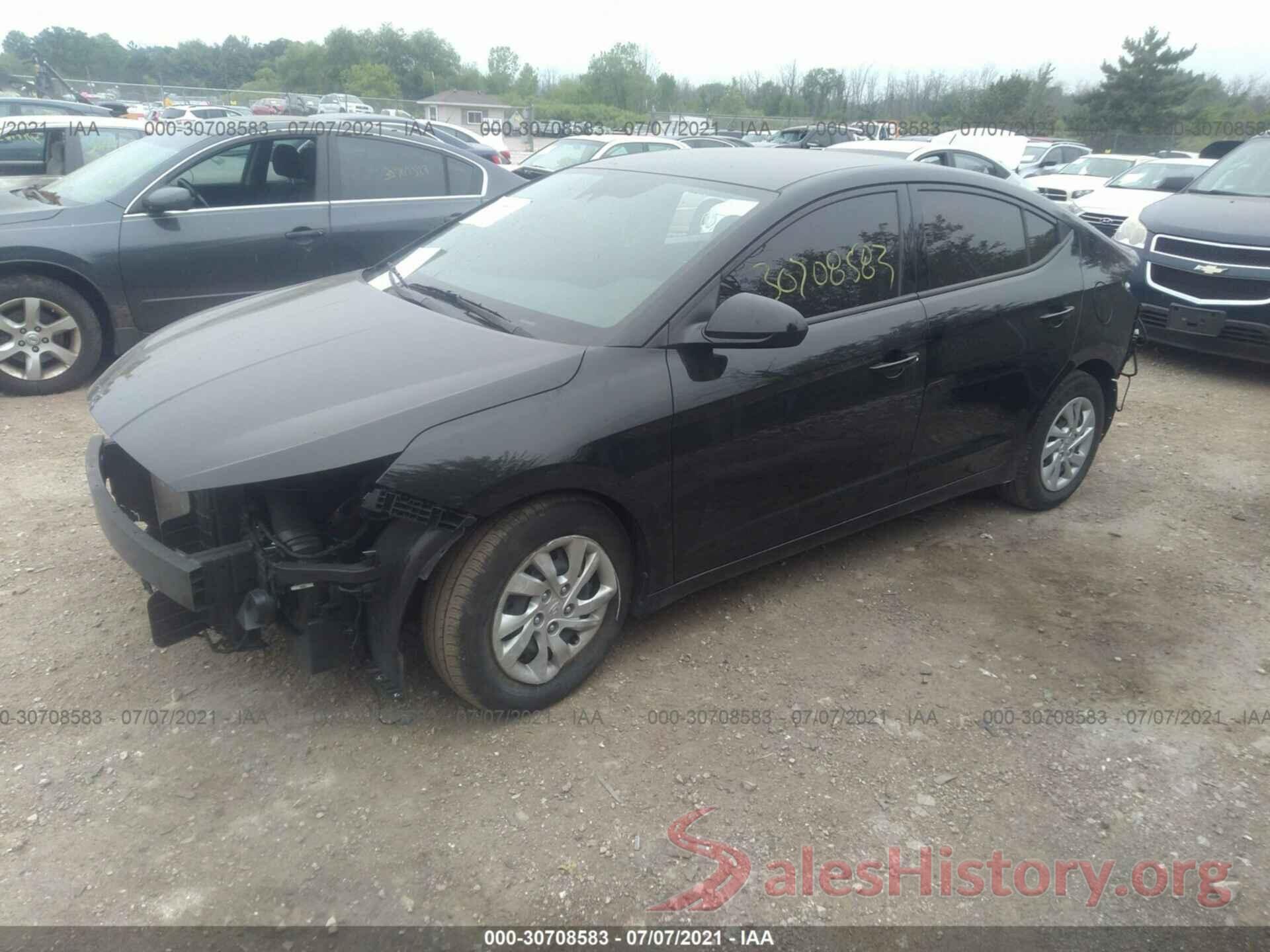 5NPD74LF3LH537182 2020 HYUNDAI ELANTRA