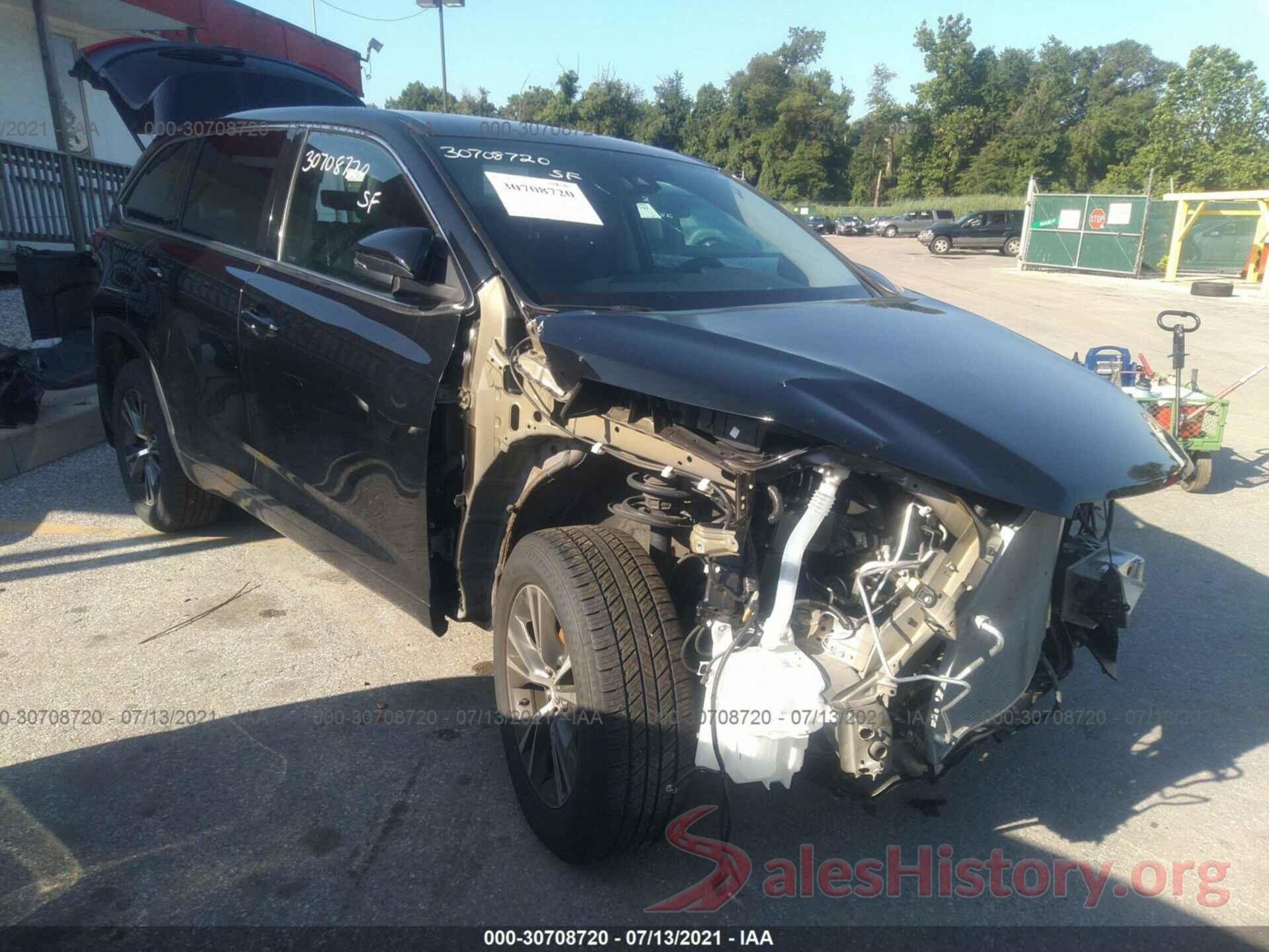 5TDBZRFH5JS854965 2018 TOYOTA HIGHLANDER