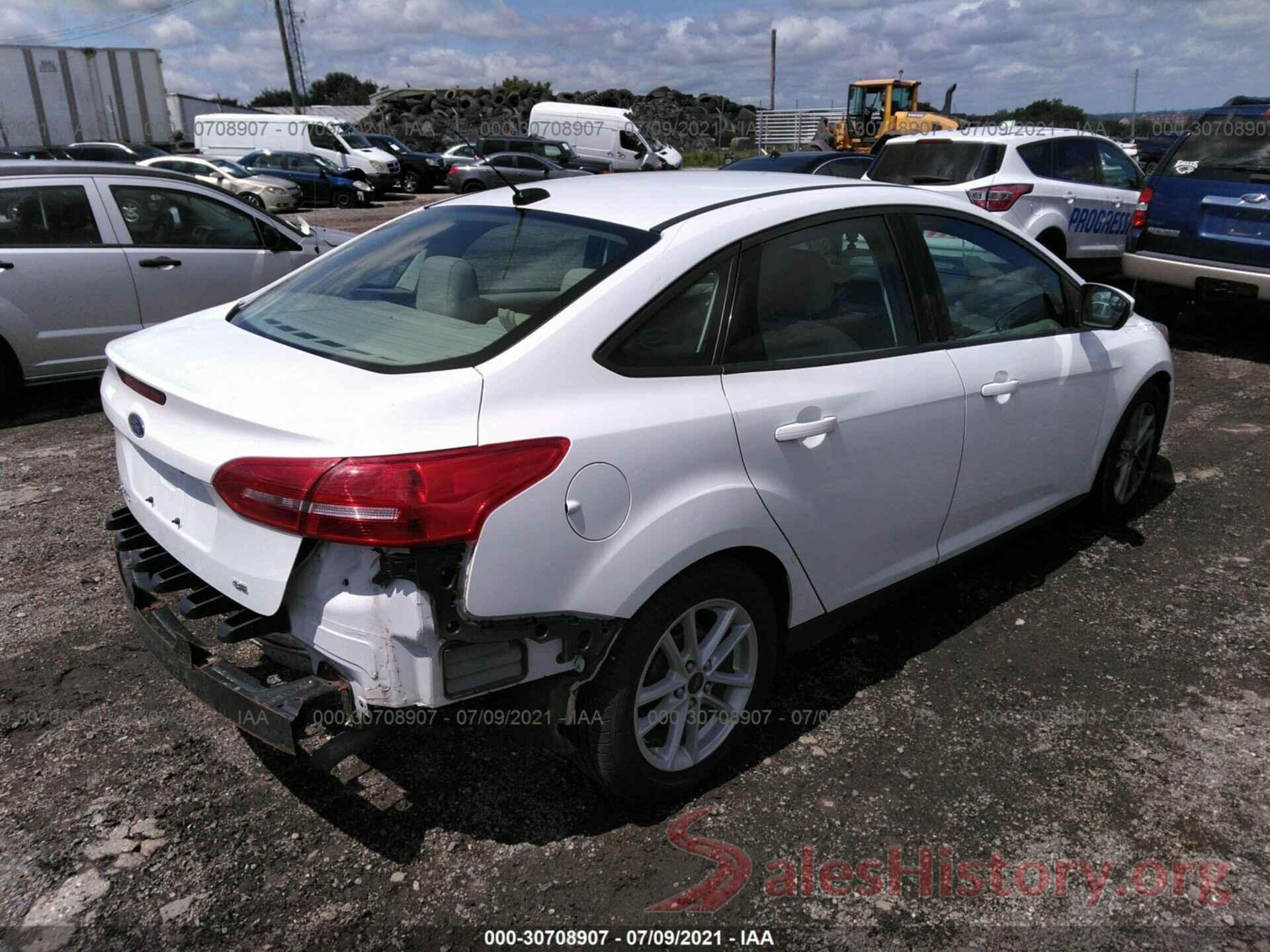 1FADP3F25HL227322 2017 FORD FOCUS