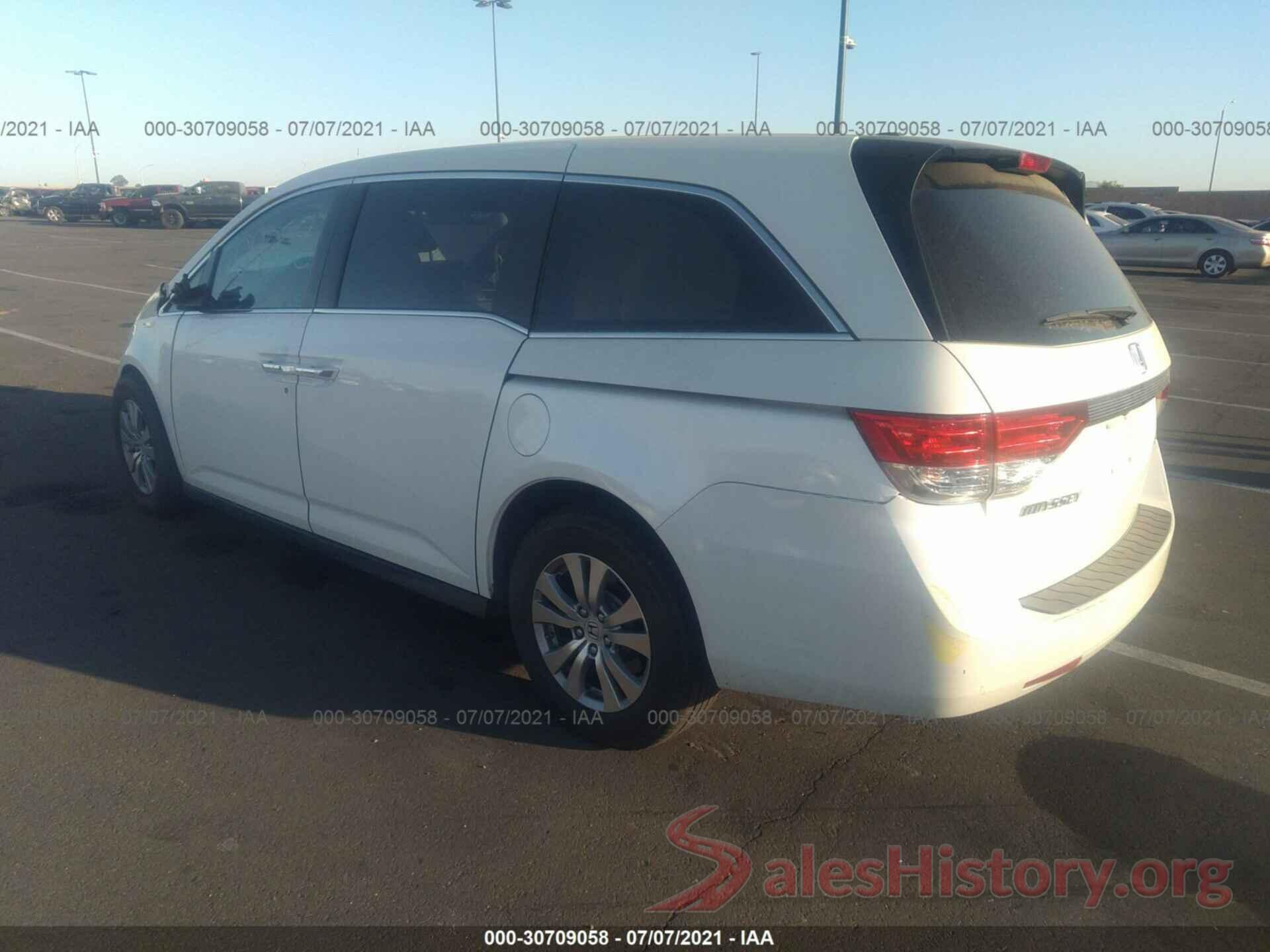 5FNRL5H30GB168288 2016 HONDA ODYSSEY