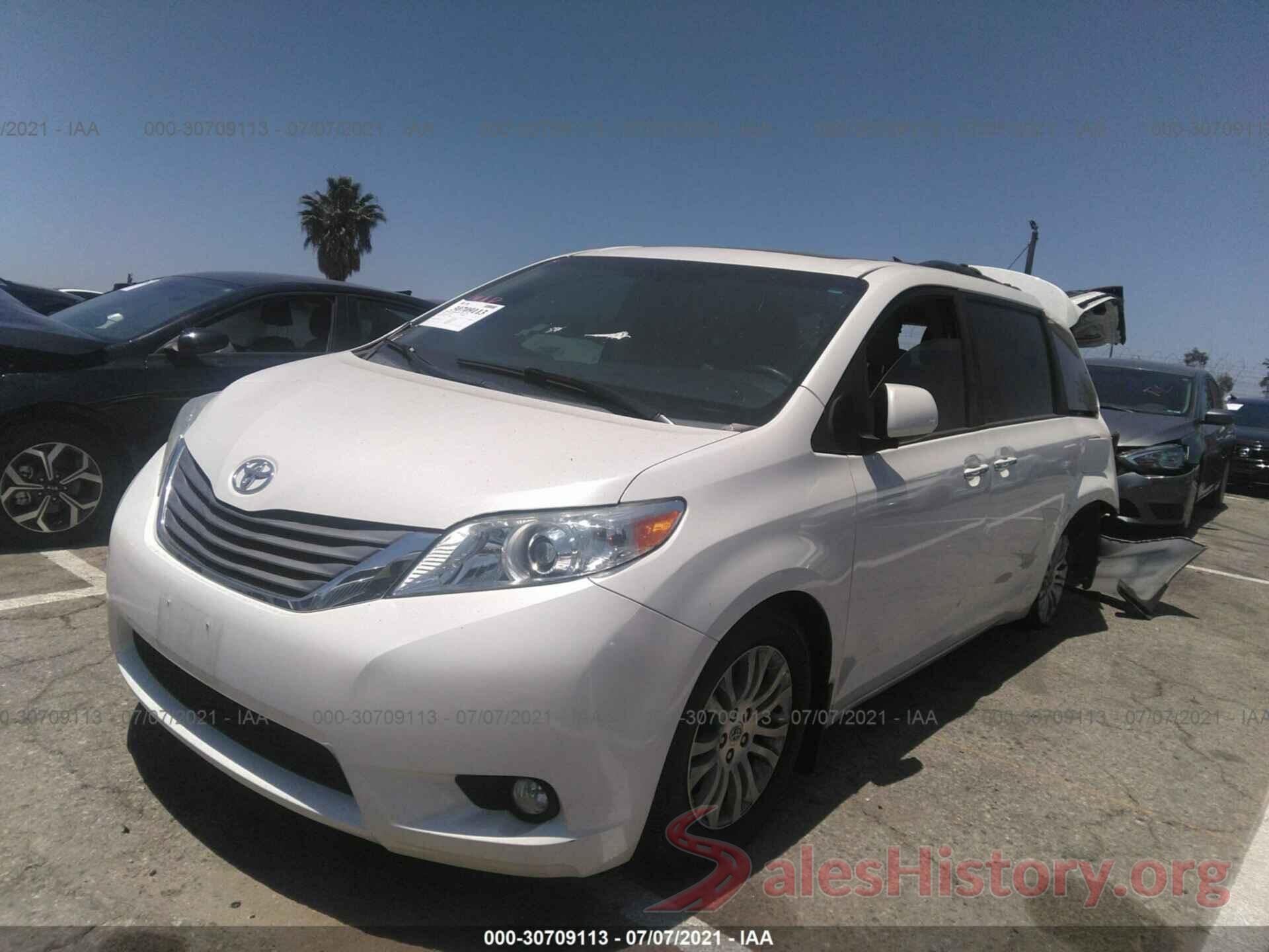 5TDYK3DC4GS715521 2016 TOYOTA SIENNA