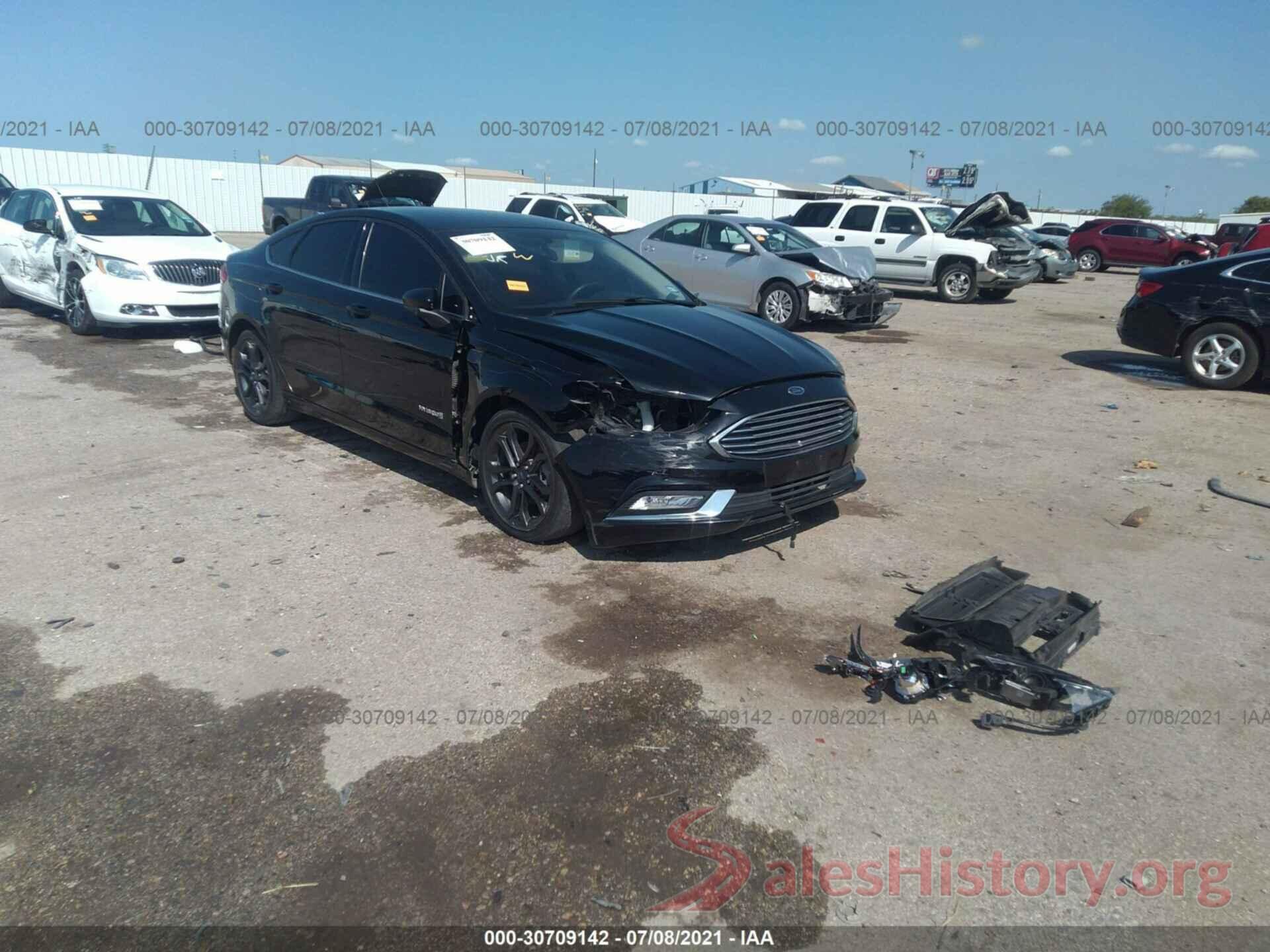 3FA6P0LU3JR248965 2018 FORD FUSION HYBRID