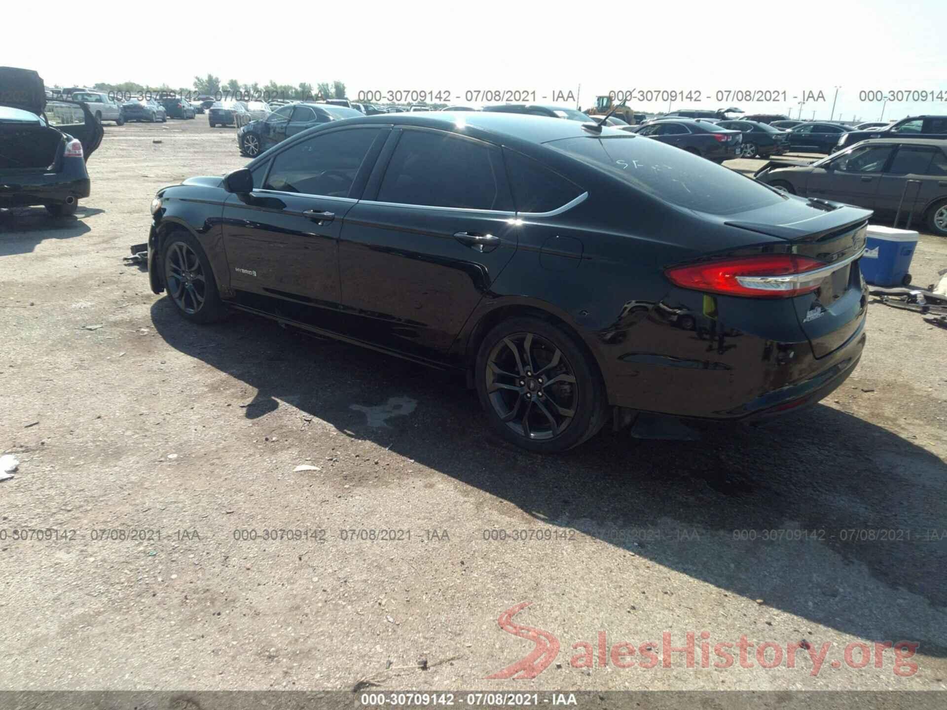 3FA6P0LU3JR248965 2018 FORD FUSION HYBRID