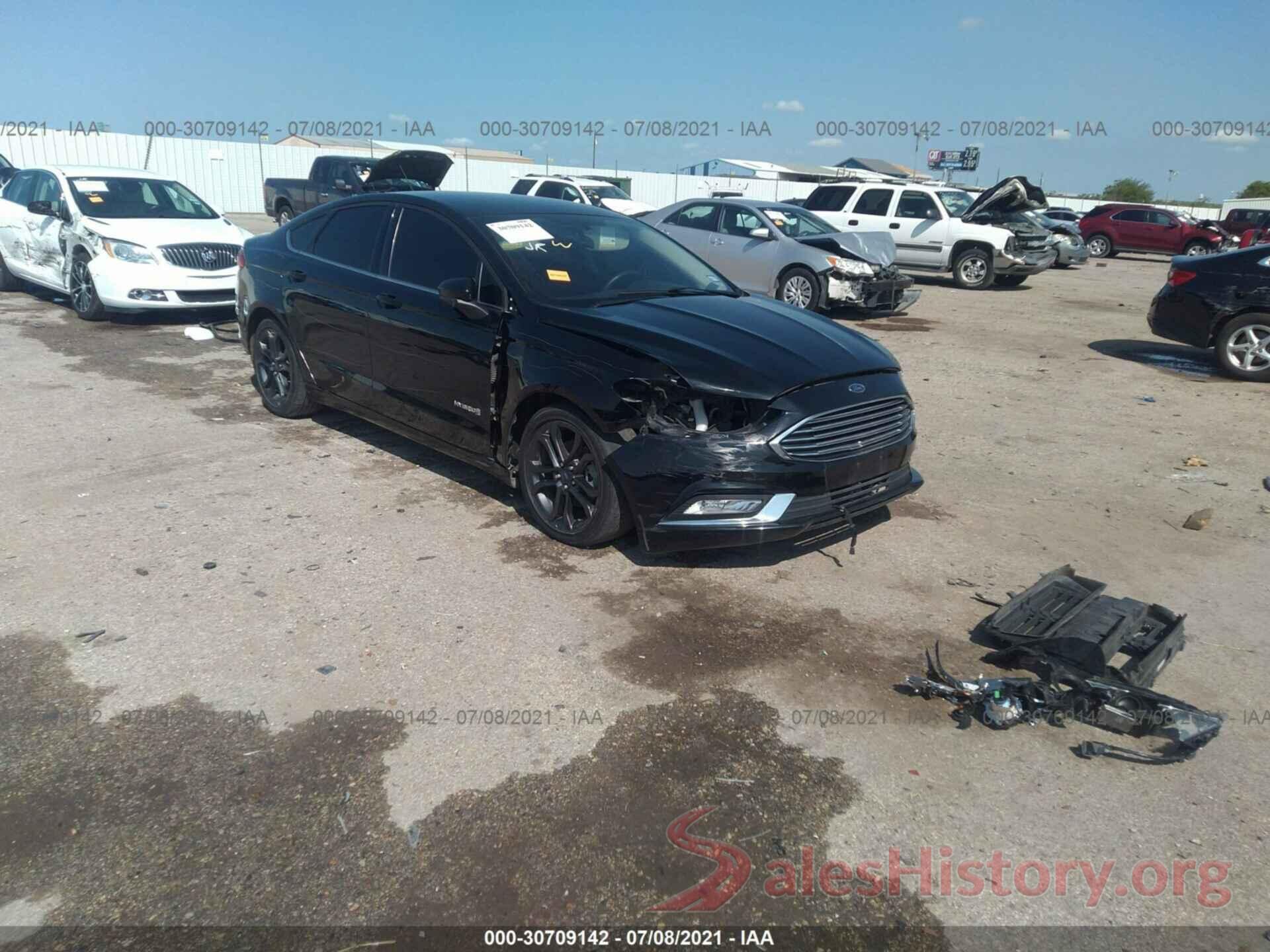 3FA6P0LU3JR248965 2018 FORD FUSION HYBRID