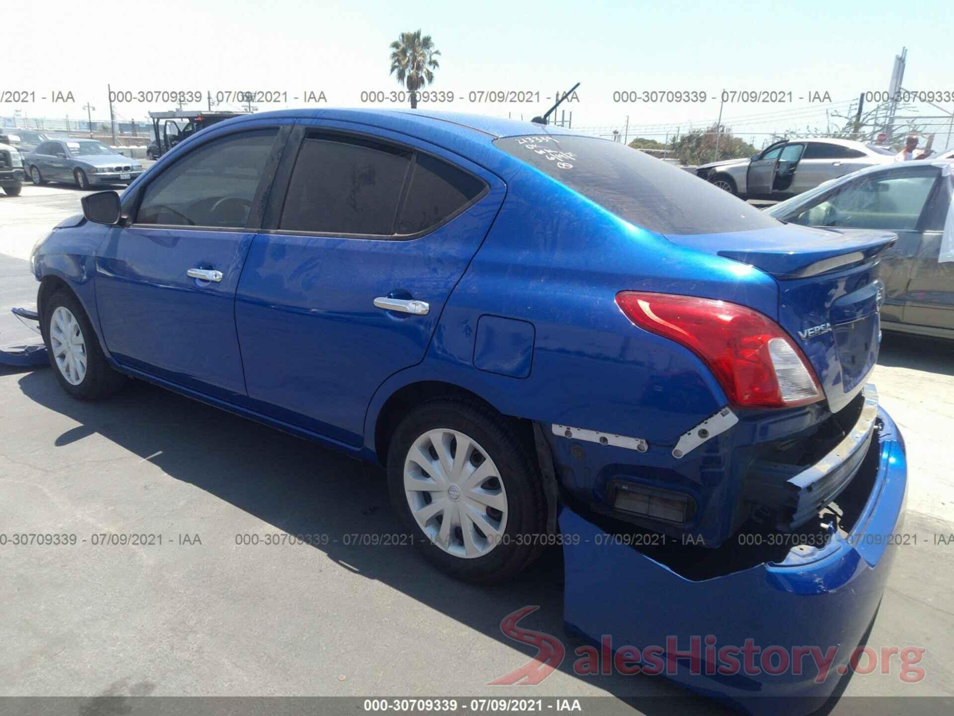 3N1CN7APXGL898948 2016 NISSAN VERSA