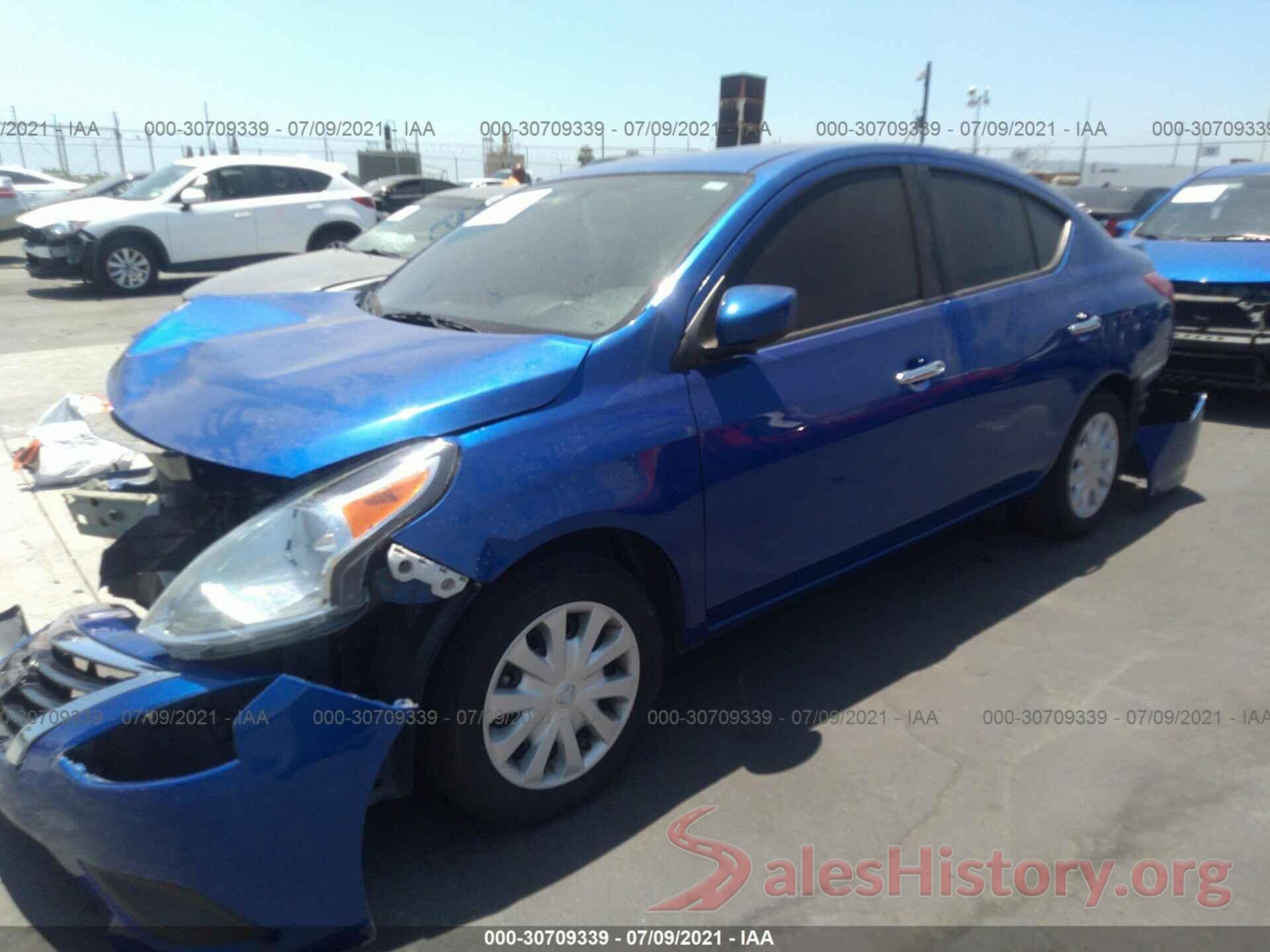 3N1CN7APXGL898948 2016 NISSAN VERSA