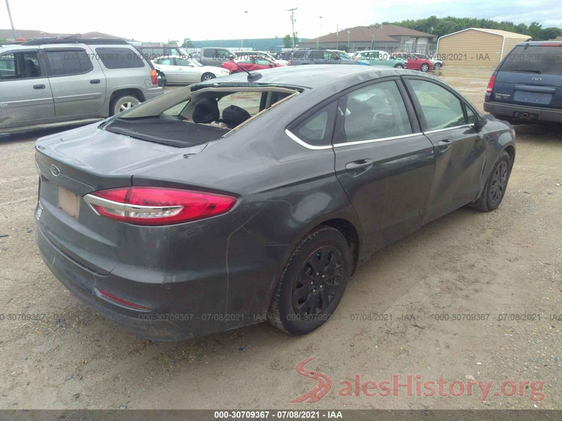 3FA6P0G7XKR281676 2019 FORD FUSION