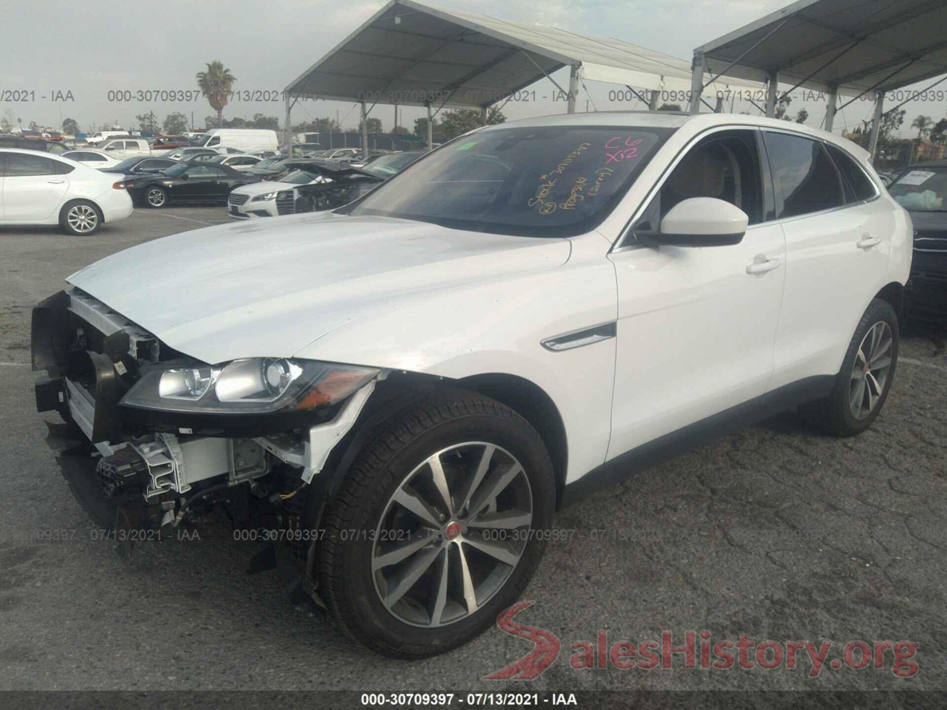 SADCK2FX5LA657936 2020 JAGUAR F-PACE