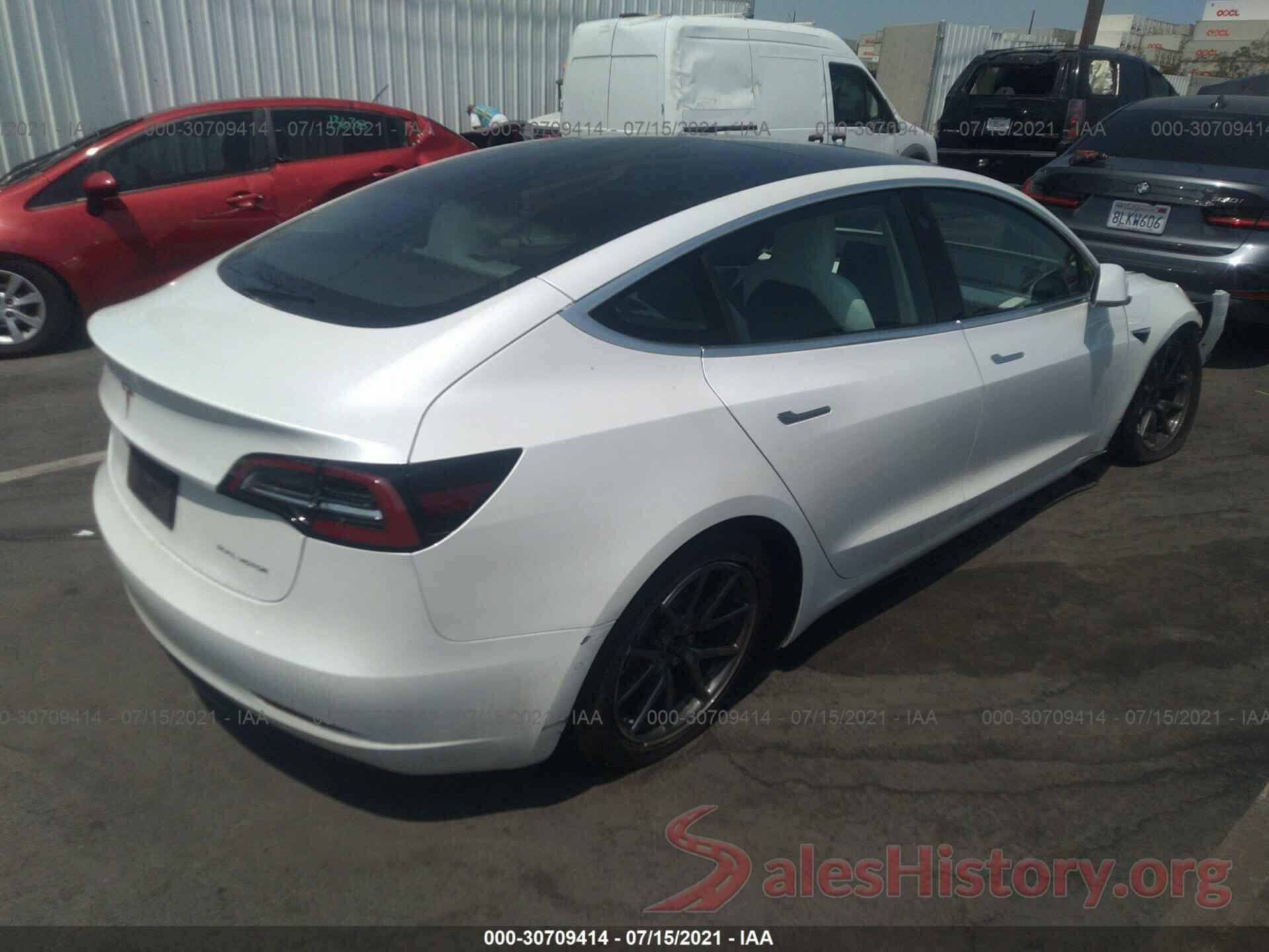 5YJ3E1EB4LF651569 2020 TESLA MODEL 3