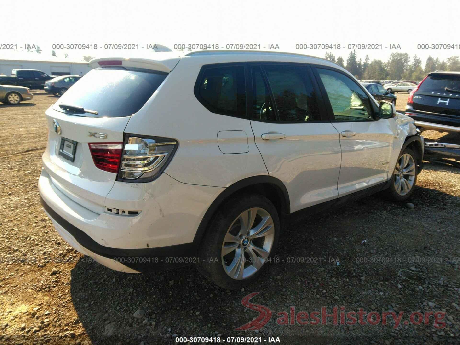 5UXWX9C53G0D82084 2016 BMW X3