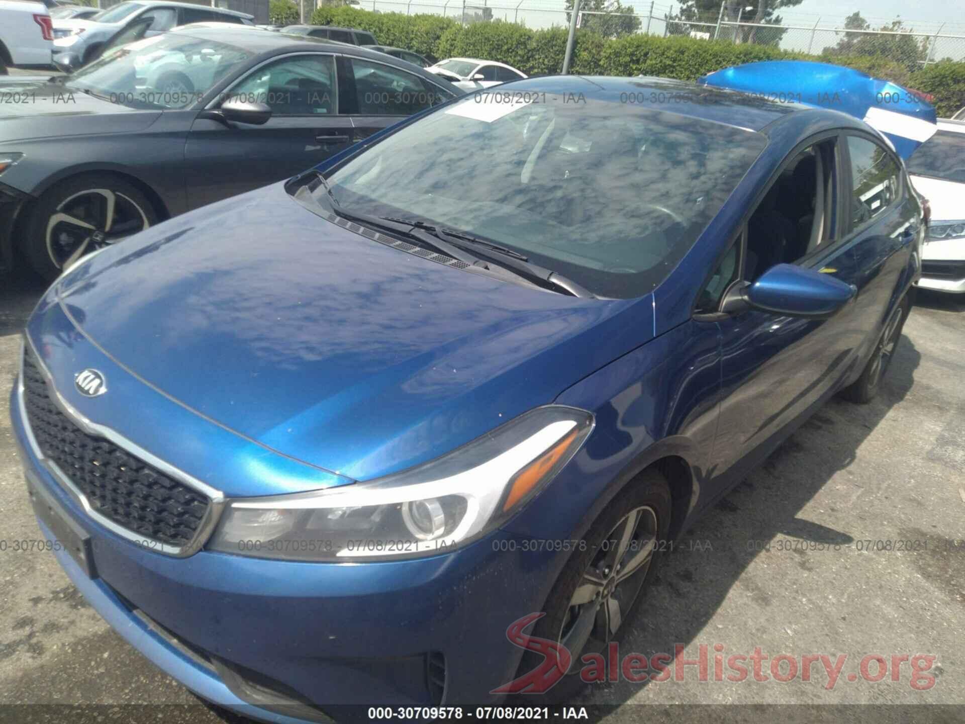 3KPFL4A78JE166909 2018 KIA FORTE