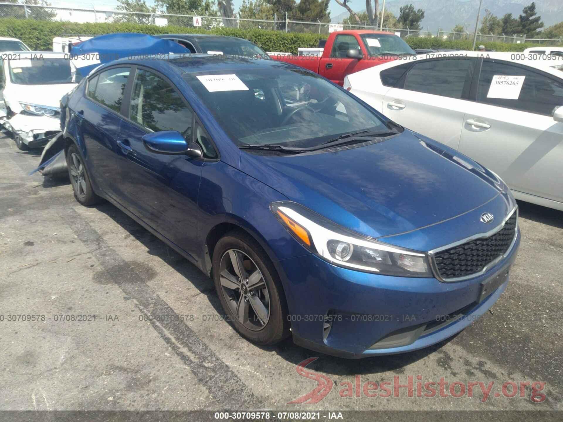 3KPFL4A78JE166909 2018 KIA FORTE