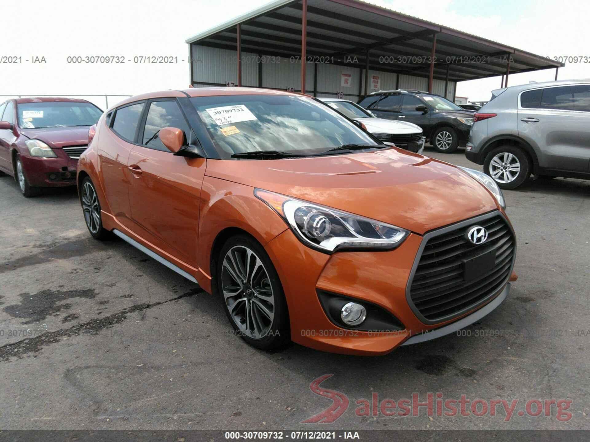 KMHTC6AE4GU302309 2016 HYUNDAI VELOSTER