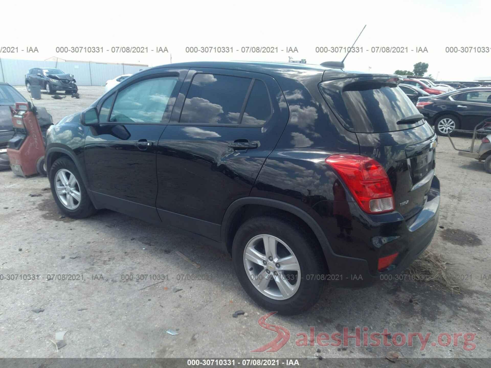 KL7CJKSB7LB055930 2020 CHEVROLET TRAX