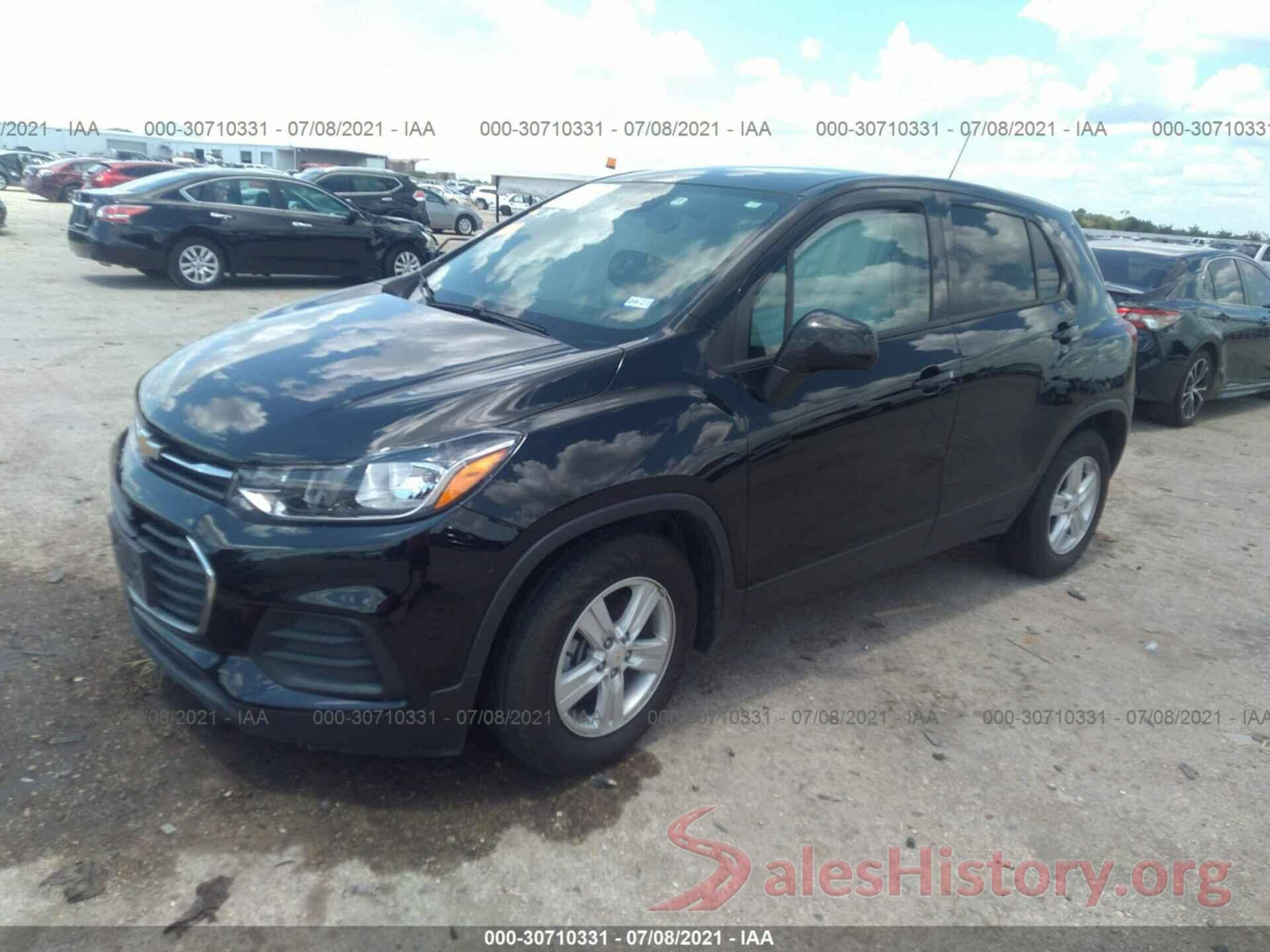 KL7CJKSB7LB055930 2020 CHEVROLET TRAX