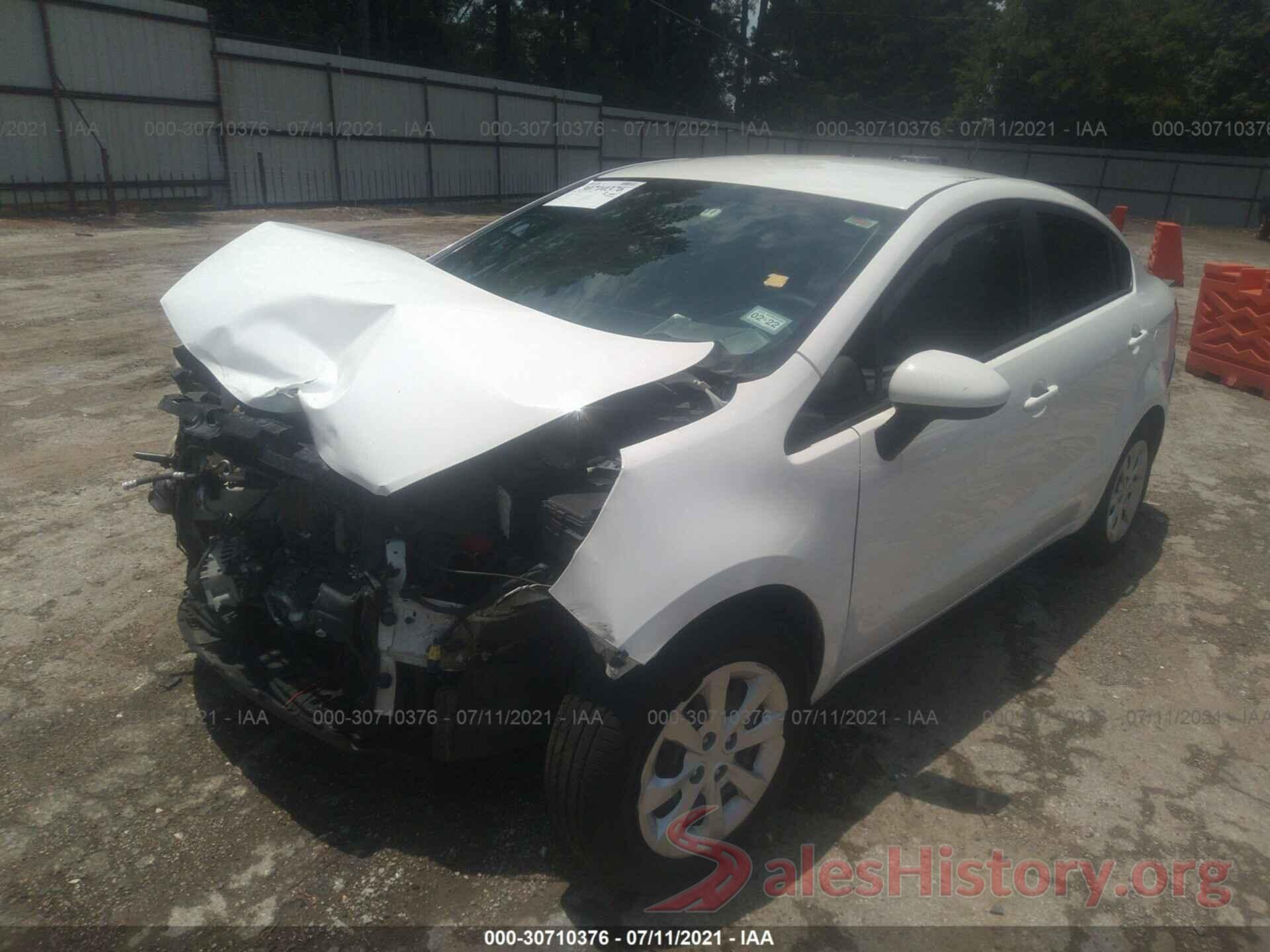 KNADM4A36G6661722 2016 KIA RIO