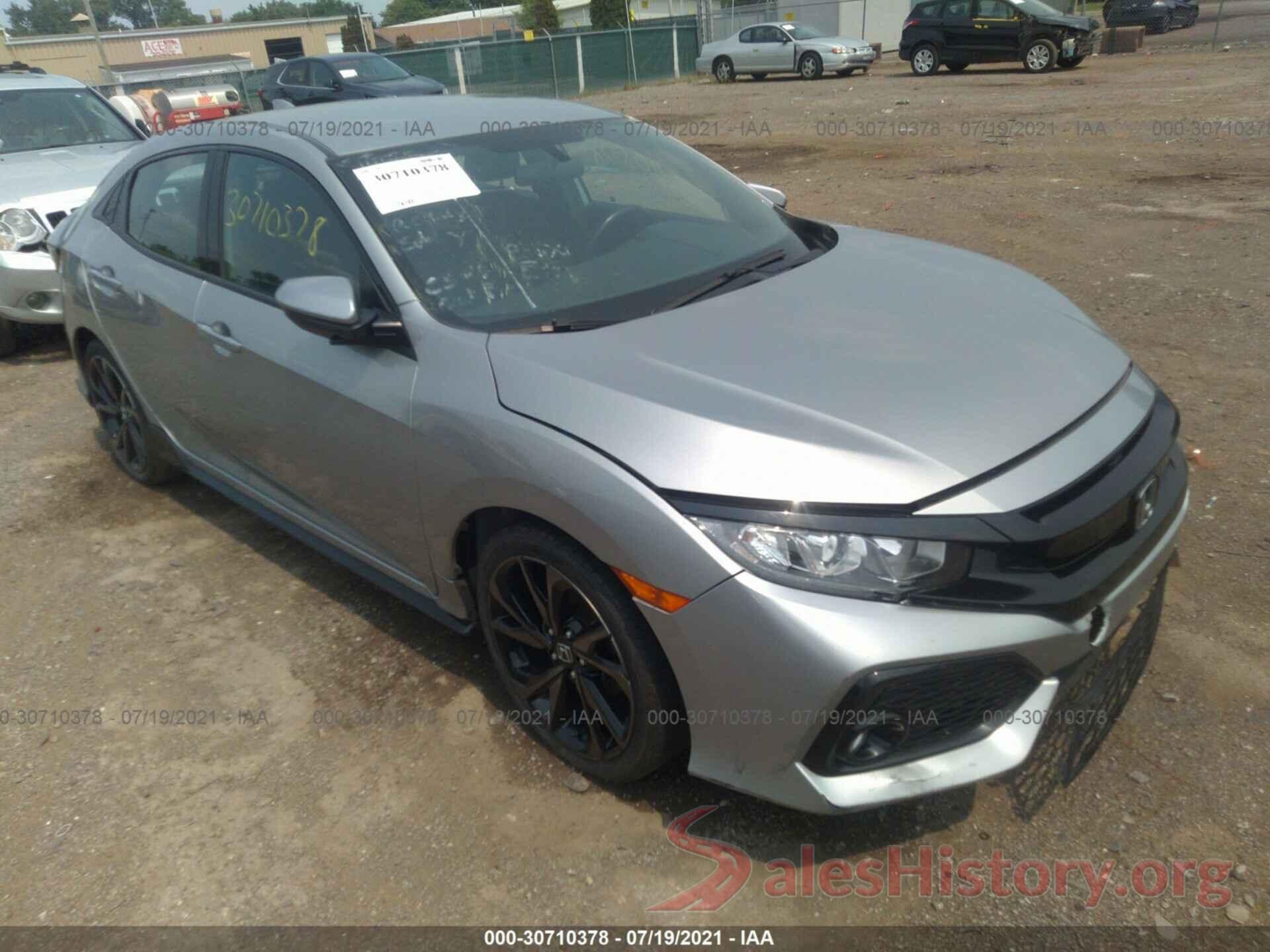 SHHFK7G45HU231140 2017 HONDA CIVIC HATCHBACK