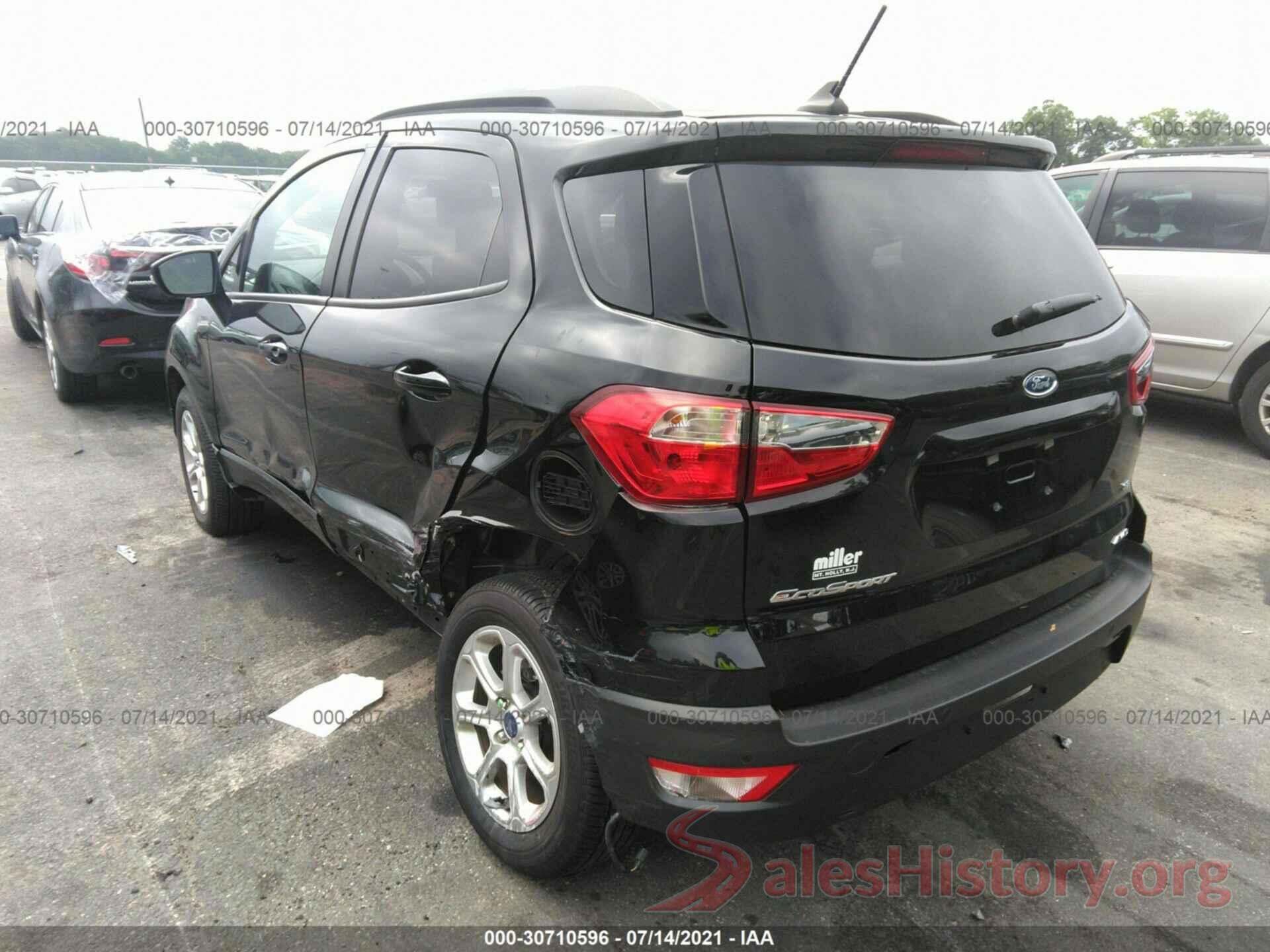 MAJ6S3GLXLC348449 2020 FORD ECOSPORT