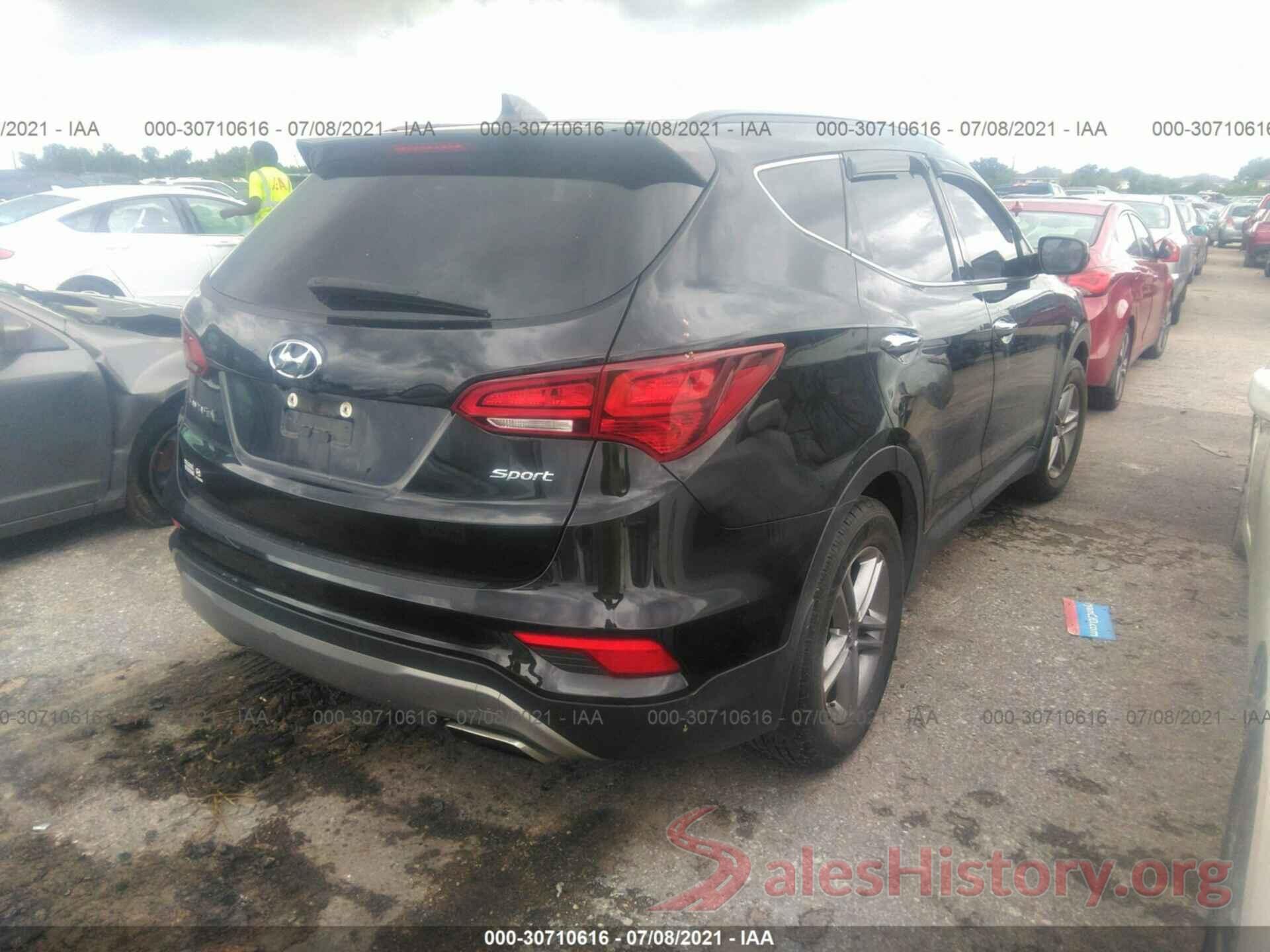 5XYZU3LB2HG422058 2017 HYUNDAI SANTA FE SPORT