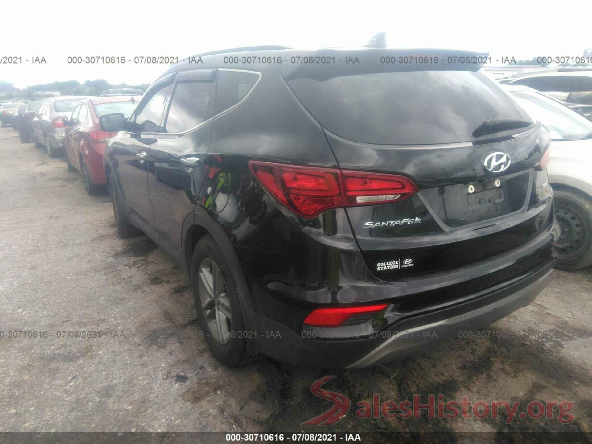 5XYZU3LB2HG422058 2017 HYUNDAI SANTA FE SPORT