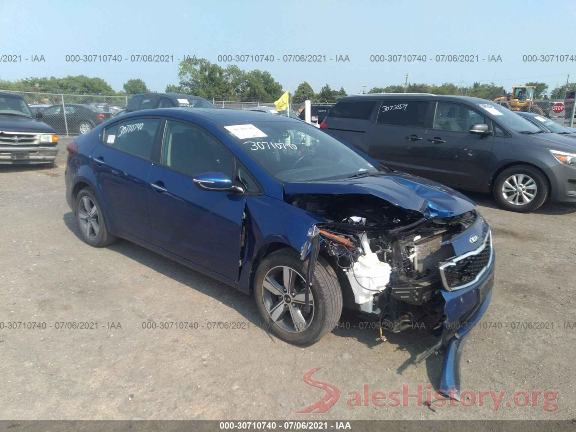 3KPFL4A73JE272670 2018 KIA FORTE