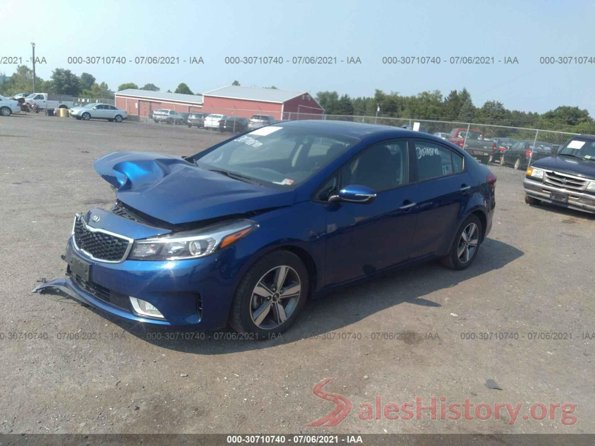 3KPFL4A73JE272670 2018 KIA FORTE