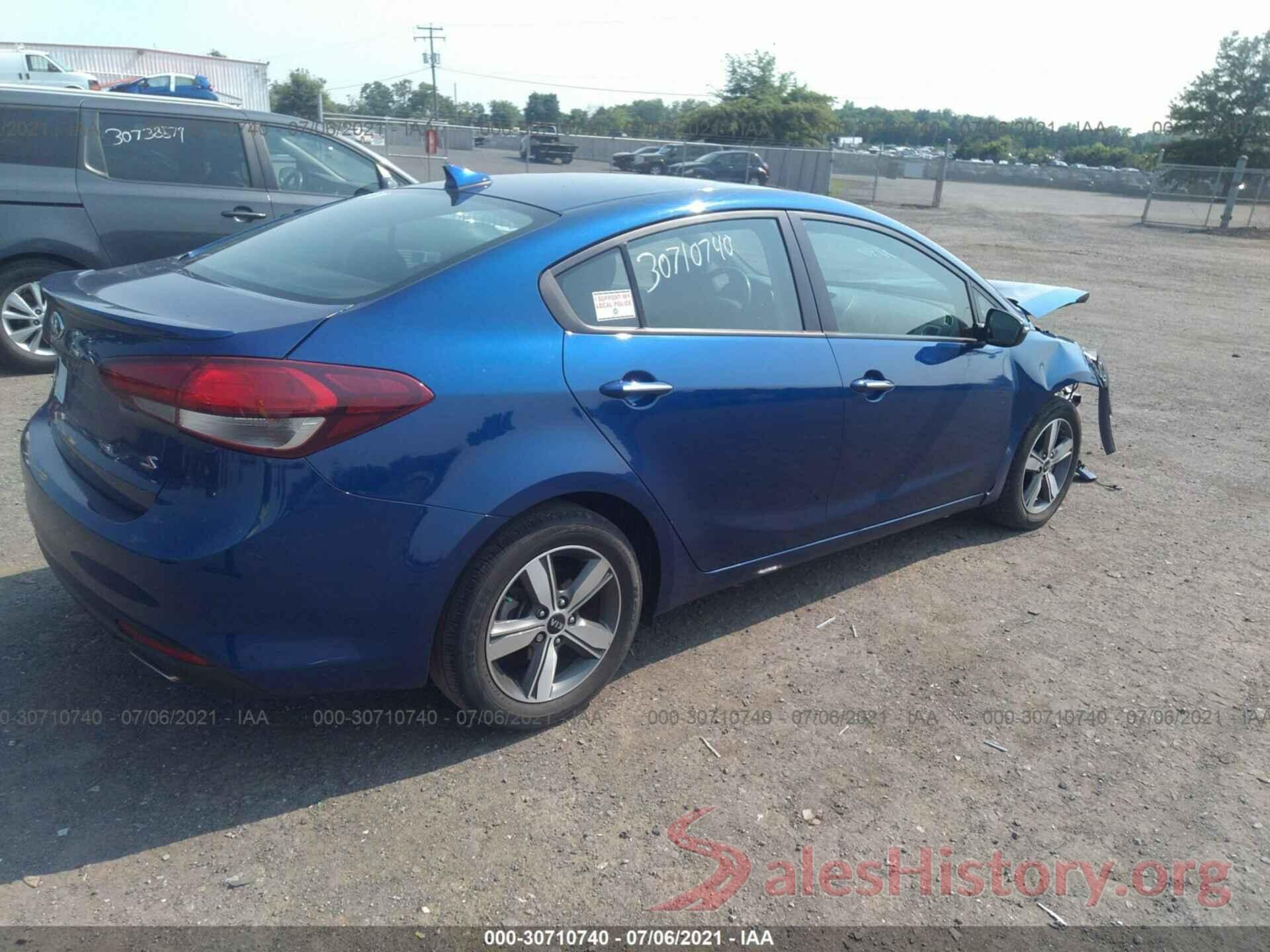 3KPFL4A73JE272670 2018 KIA FORTE