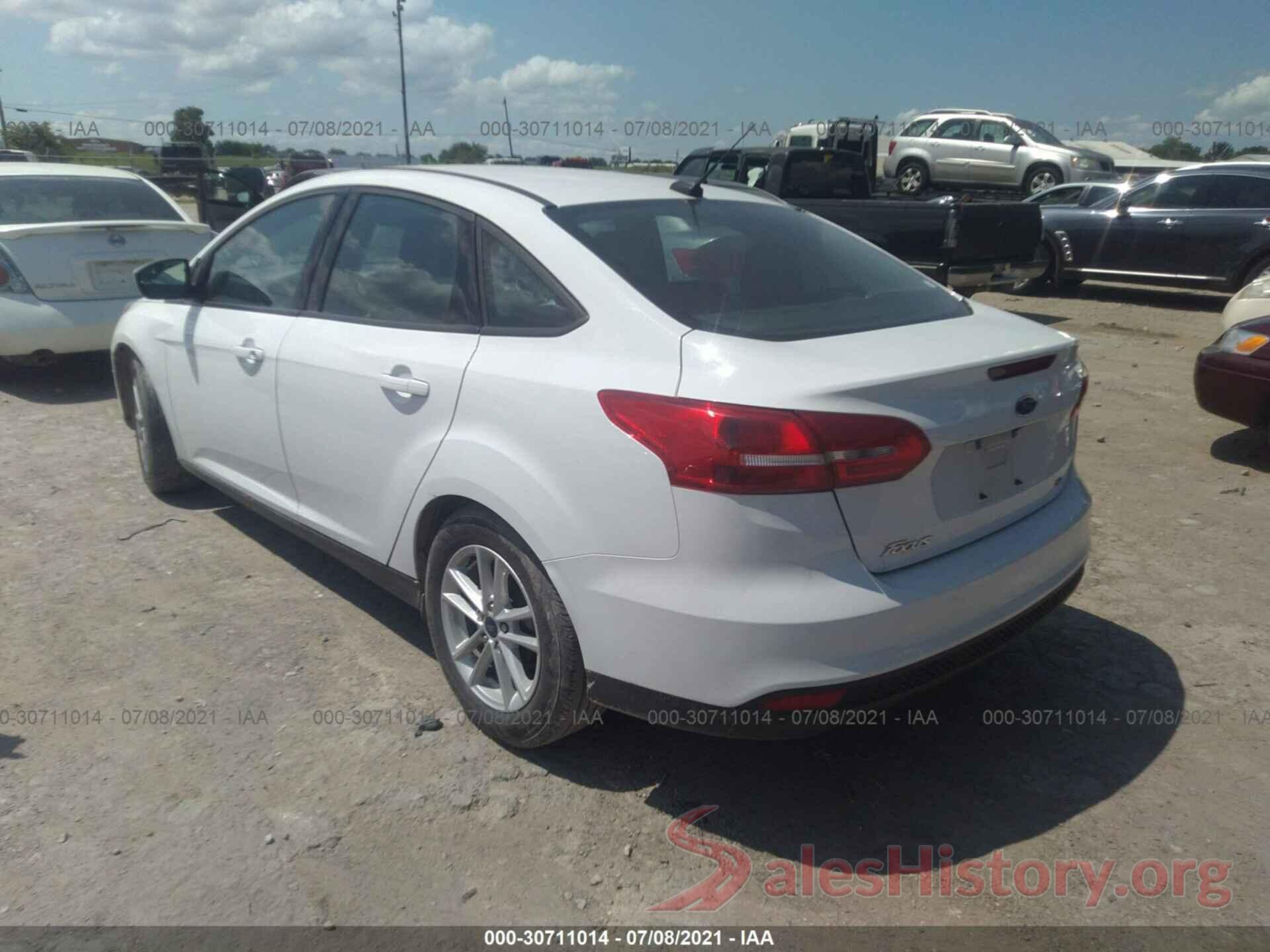 1FADP3F27JL257265 2018 FORD FOCUS