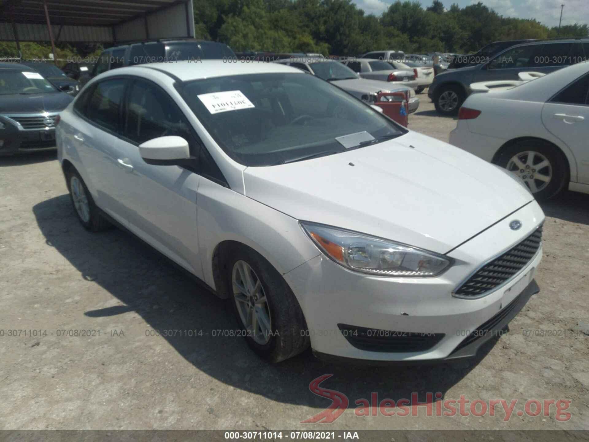 1FADP3F27JL257265 2018 FORD FOCUS